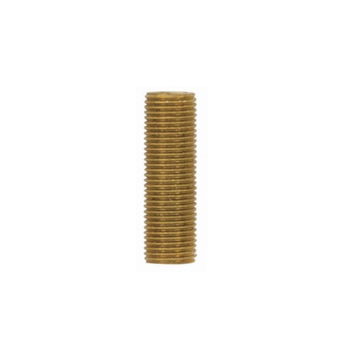 1" 1/8IP SOLID BRASS NIPPLE - 90-1185