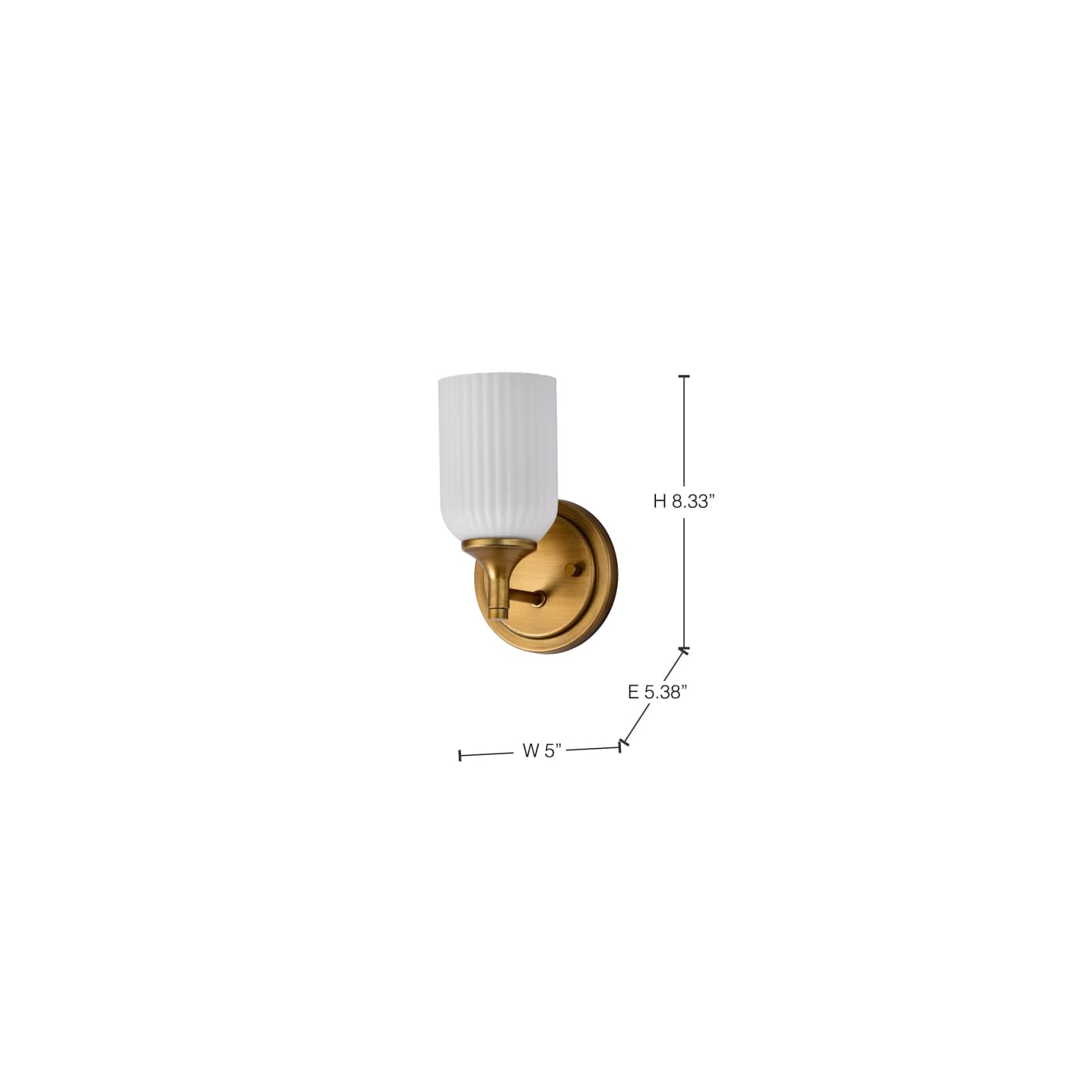 SOLARA 1 LIGHT VANITY - 60-8661