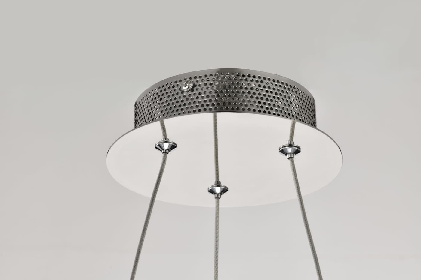 ASHER 15" ROUND CRYSTAL PENDAN - 62-2441