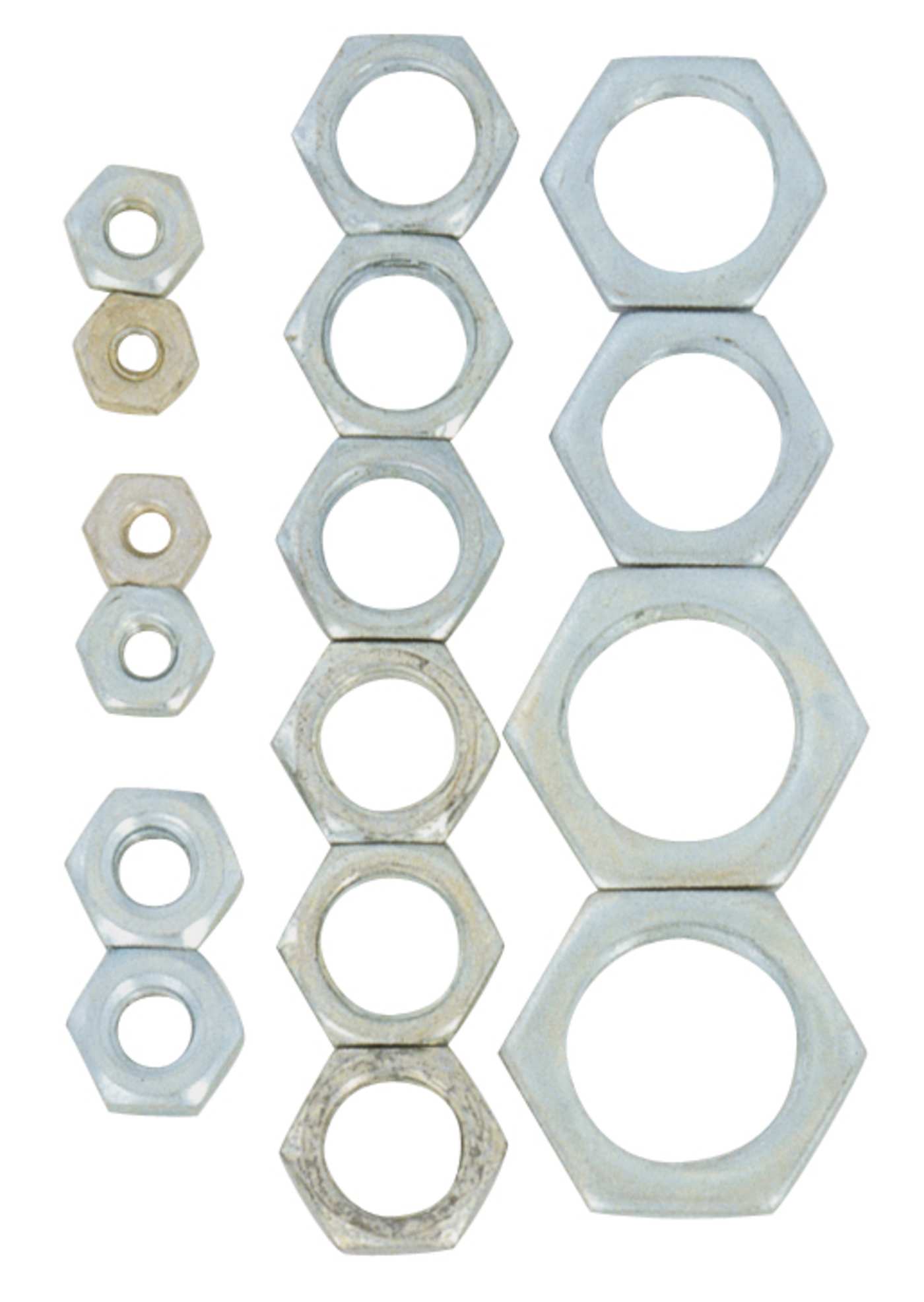 16 ASST STEEL LOCKNUTS - S70-152