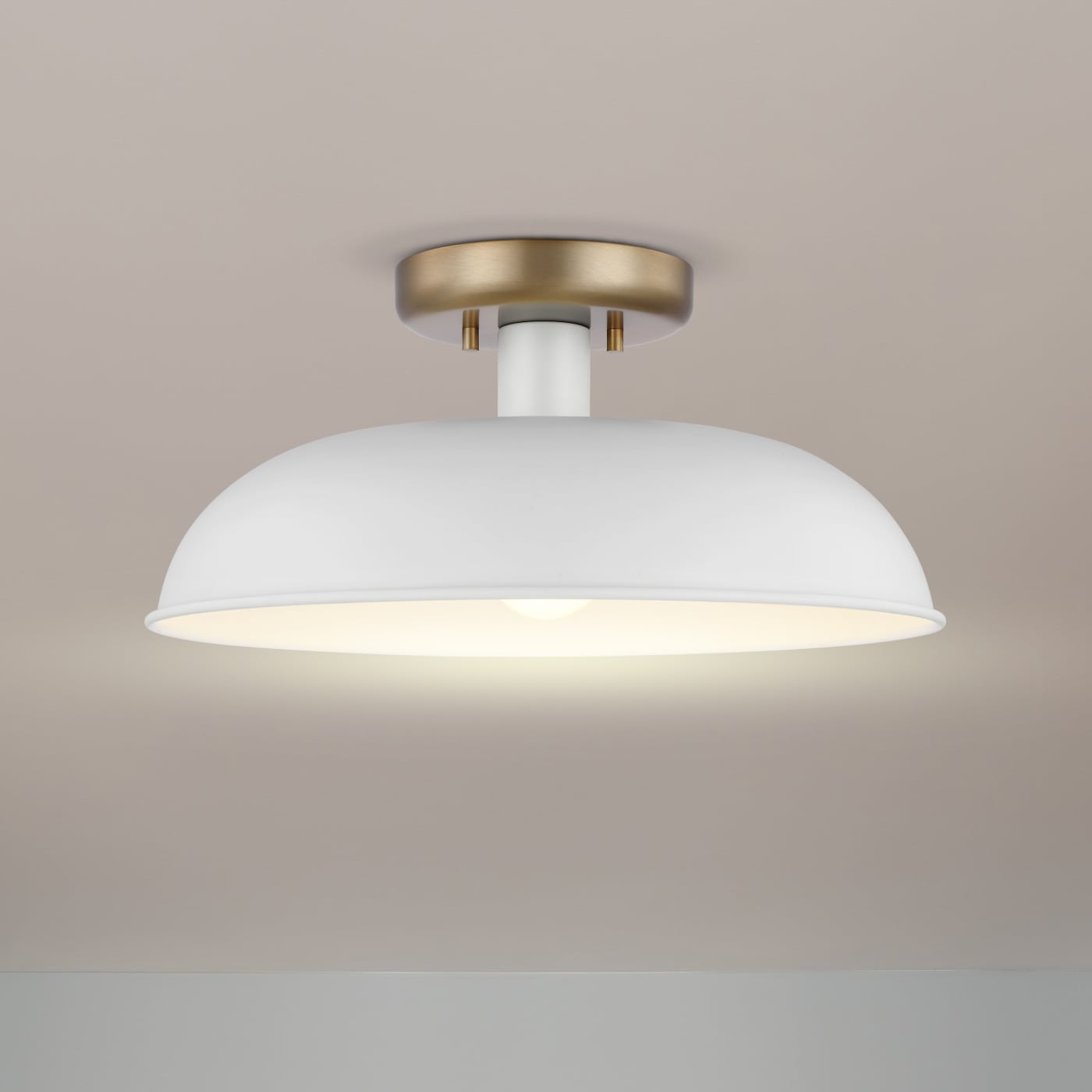 COLONY 1 LIGHT SMALL FLUSH - 60-7490