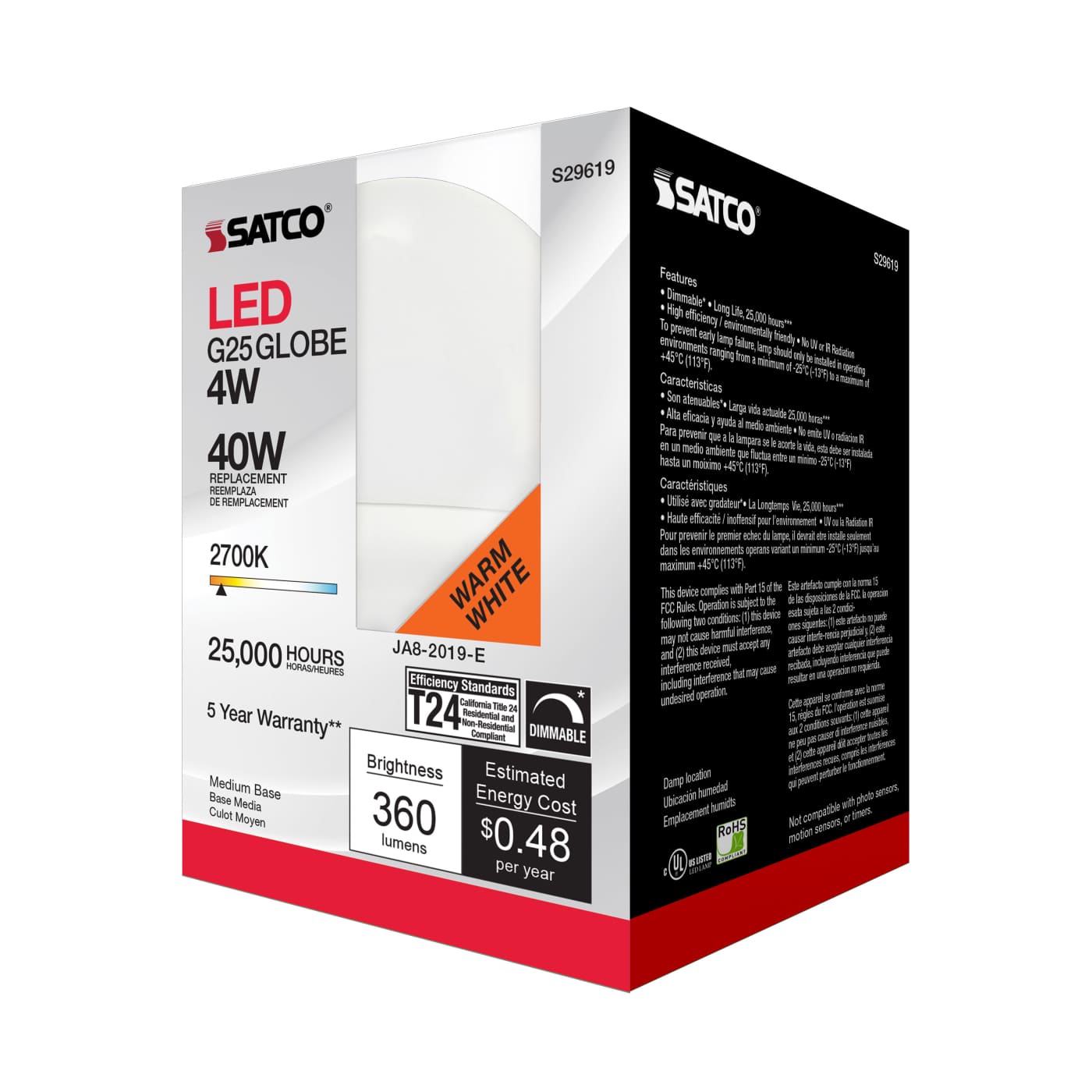 4G25/LED/927/120V - S29619