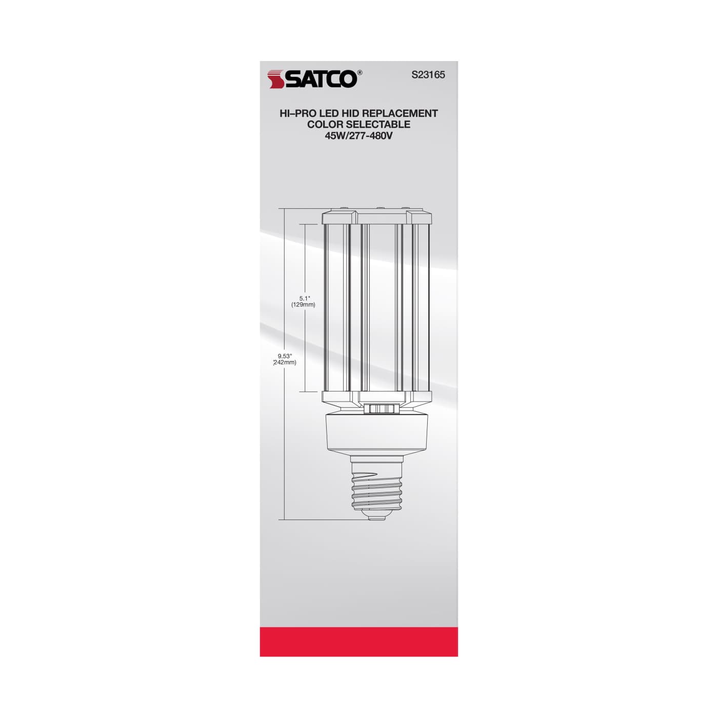 45W/LED/CCT/277-480V/EX39 - S23165