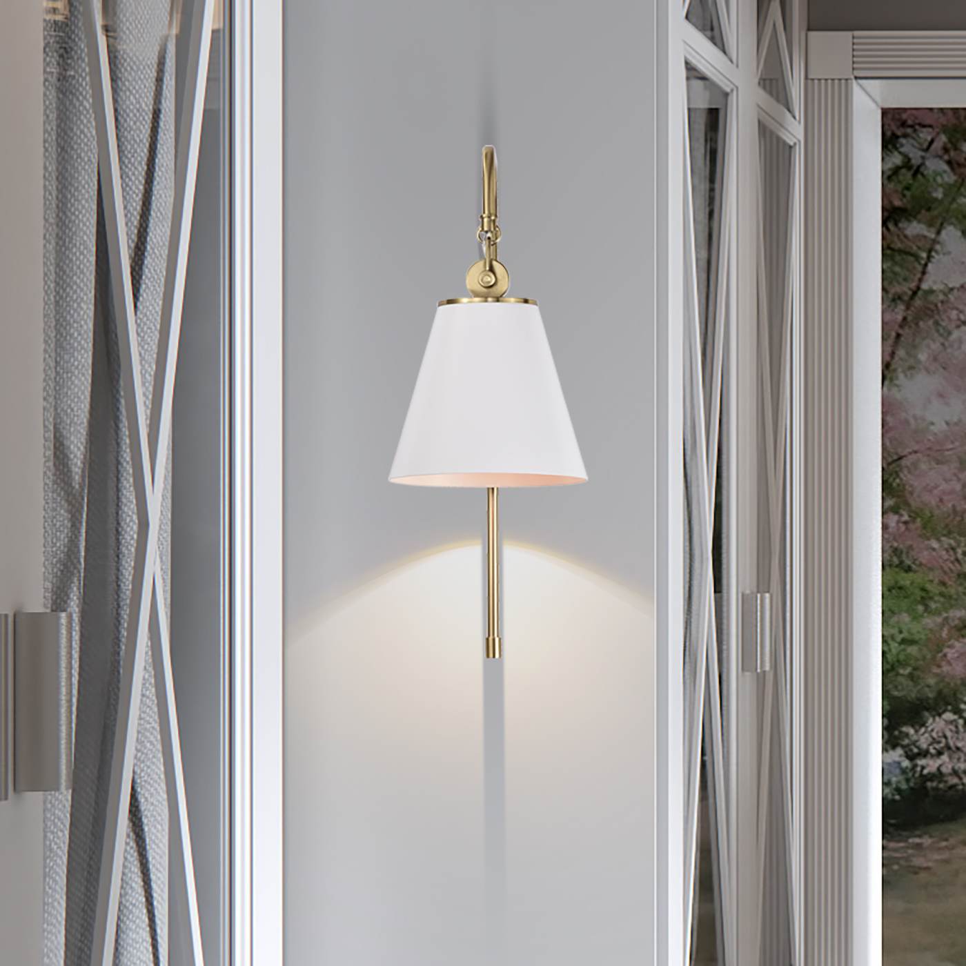 DOVER 1 LIGHT WALL SCONCE - 60-7446