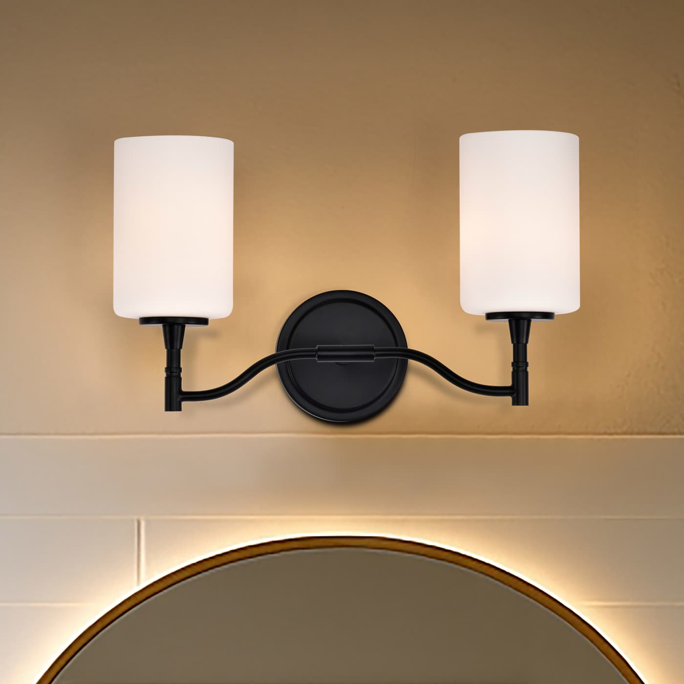 LIAM 2 LIGHT VANITY - 60-8212