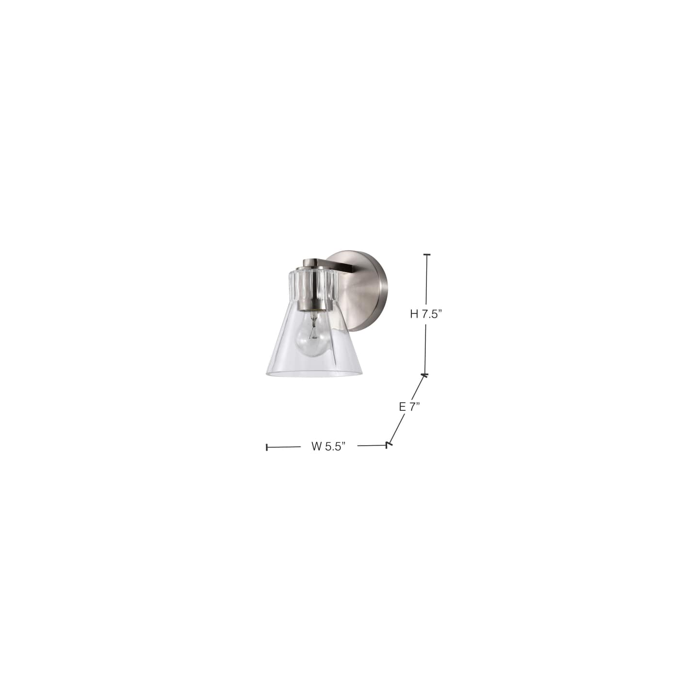 GIANNA 1 LIGHT VANITY - 60-8331