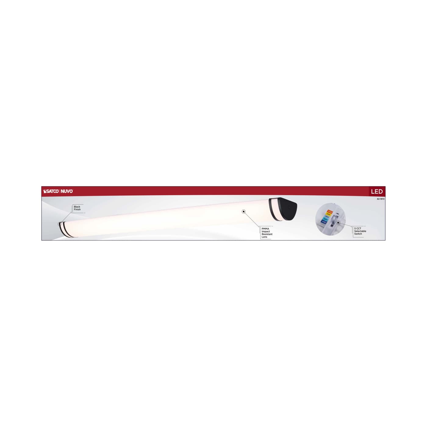 LED GLAMOUR 49" BL VANITY - 62-1972