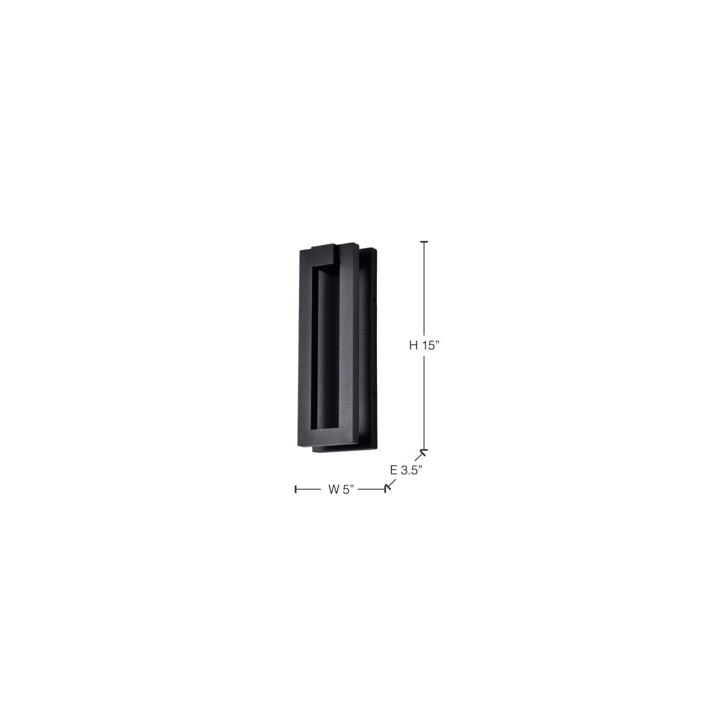 CREW 15" LED OUTDOOR SCONCE - 62-2301