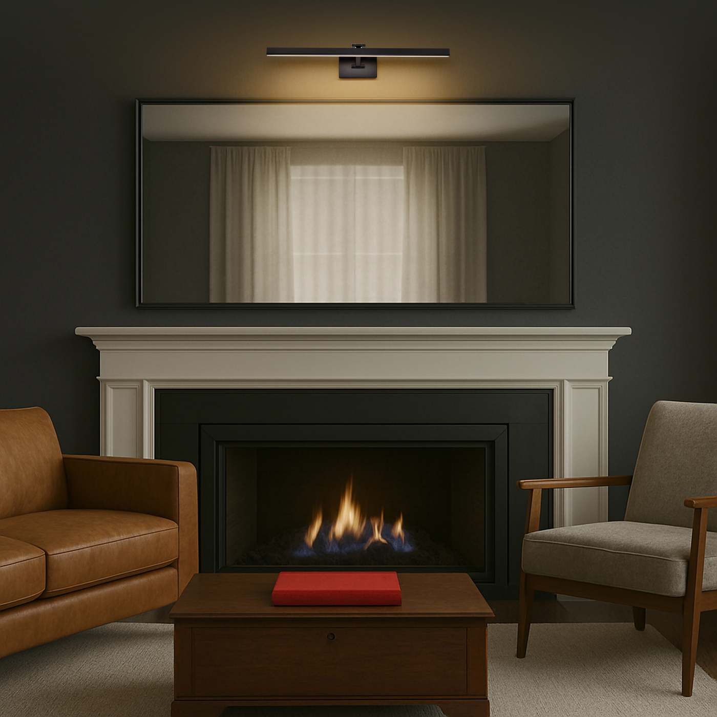 HAZEL 36" LED PICTURE LT 3 CCT - 62-2330