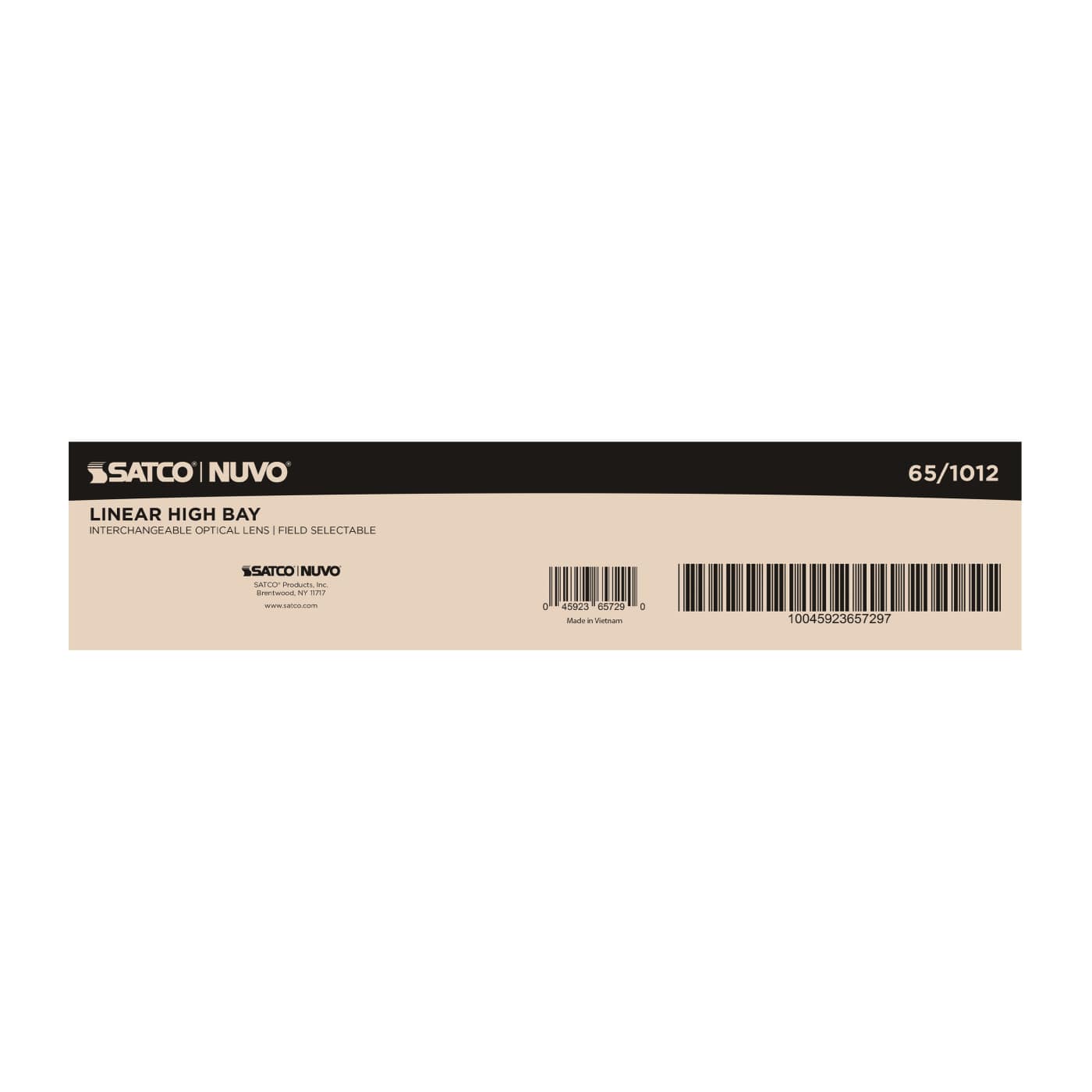 LED SELECTABLE LINEAR HIGH BAY - 65-1012