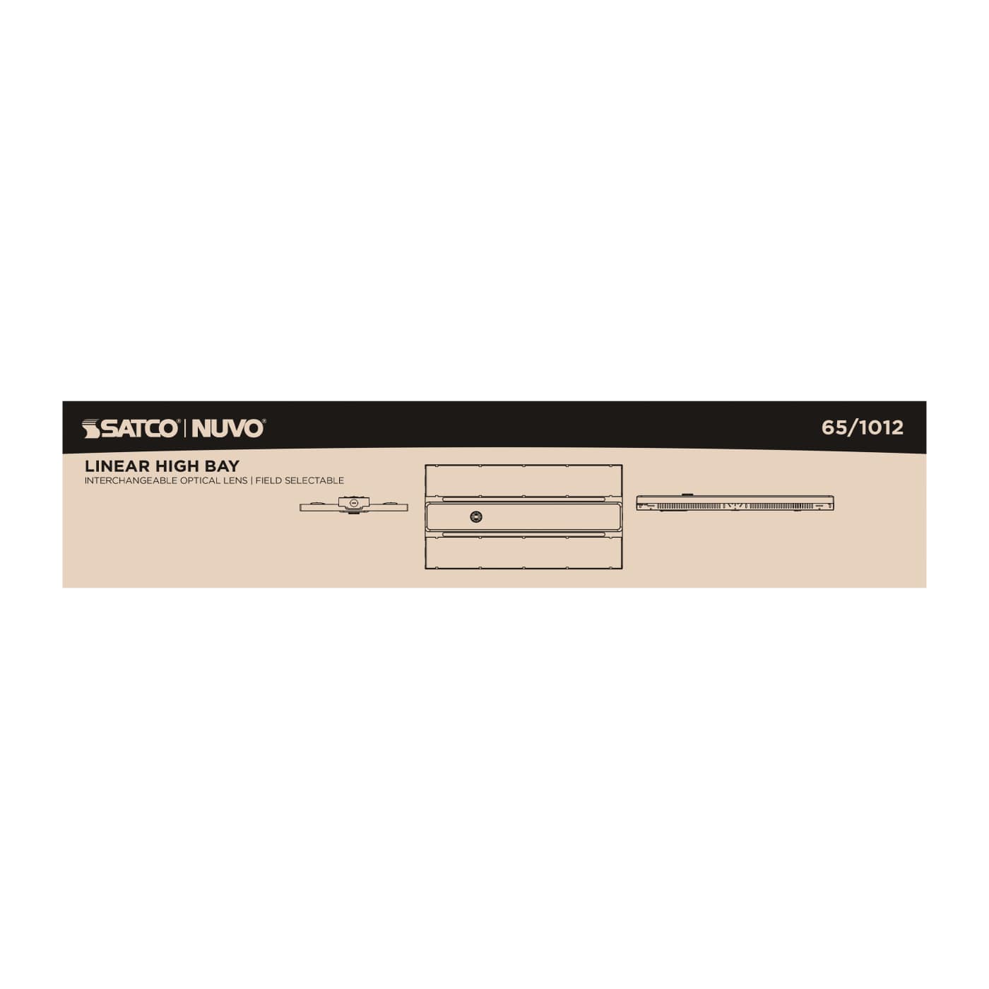 LED SELECTABLE LINEAR HIGH BAY - 65-1012