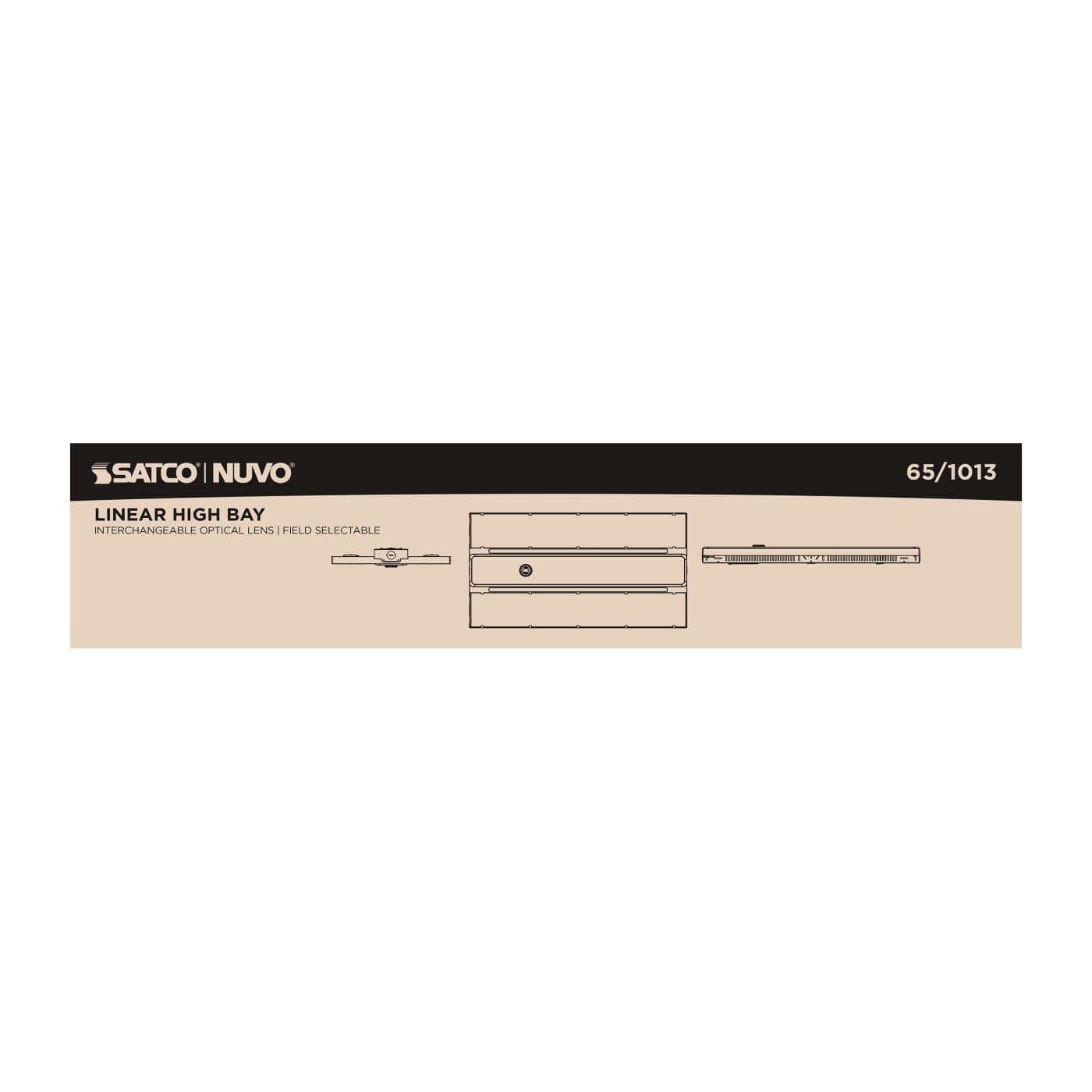 LED SELECTABLE LINEAR HIGH BAY - 65-1013