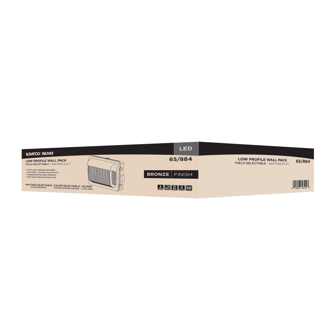LED LOW PROFILE WALL PACK - 65-884