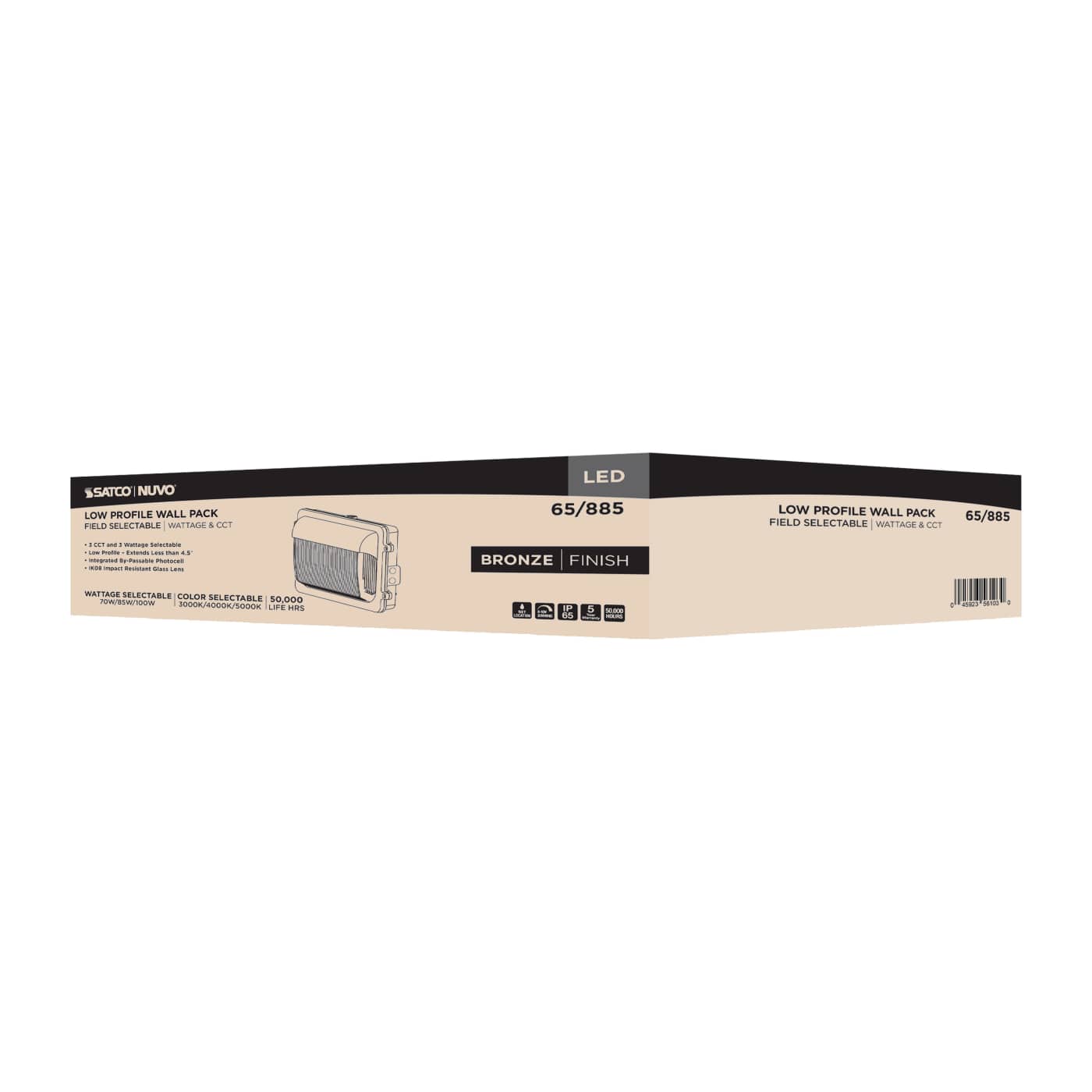 LED LOW PROFILE WALL PACK - 65-885