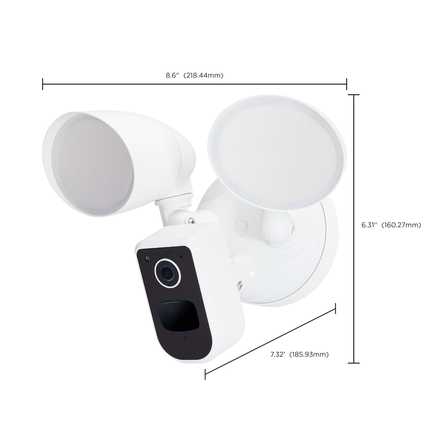 BULLET SEC LGT W/ CAM-WHI - 65-930