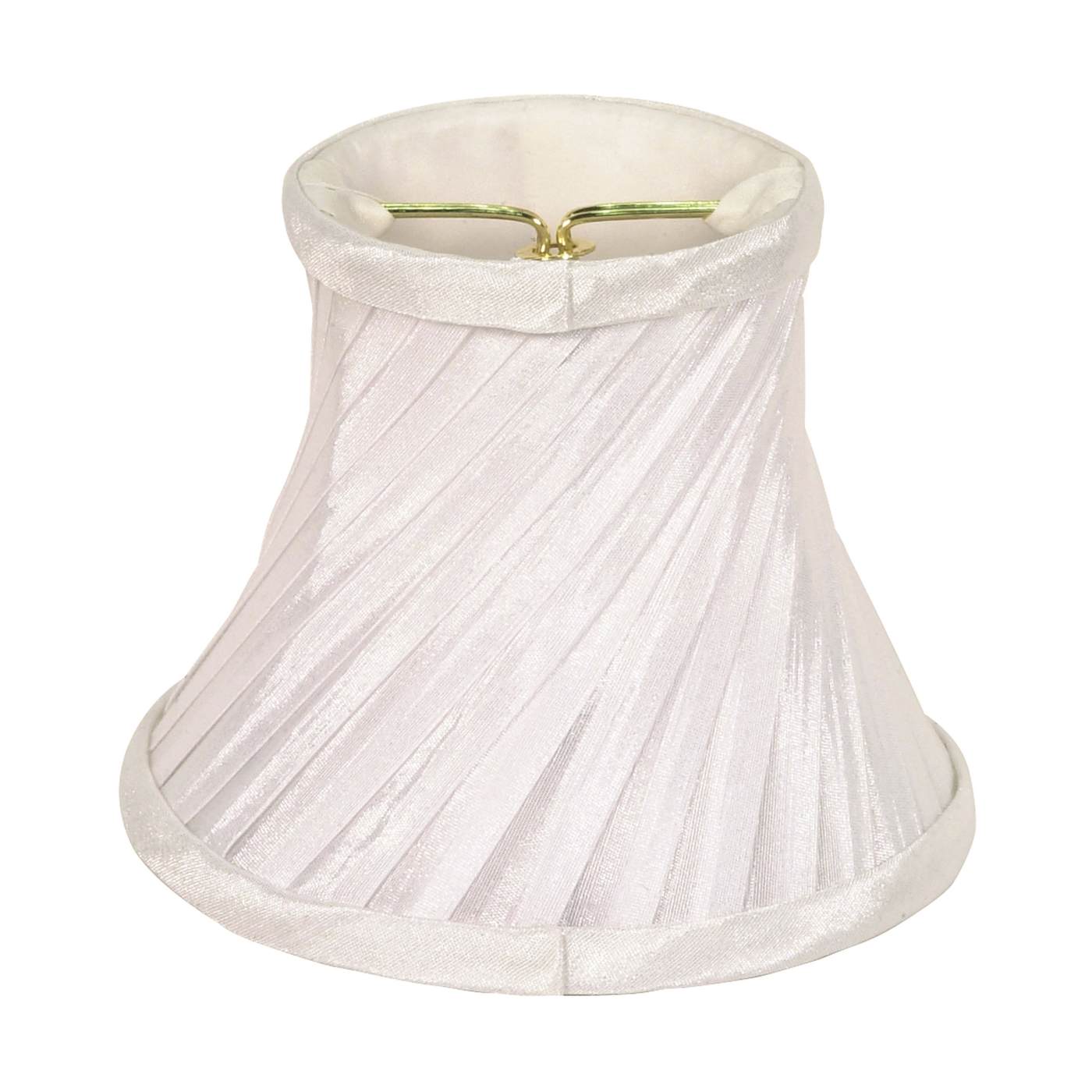 WHITE SWIRL FOLD PLEAT - 90-2366