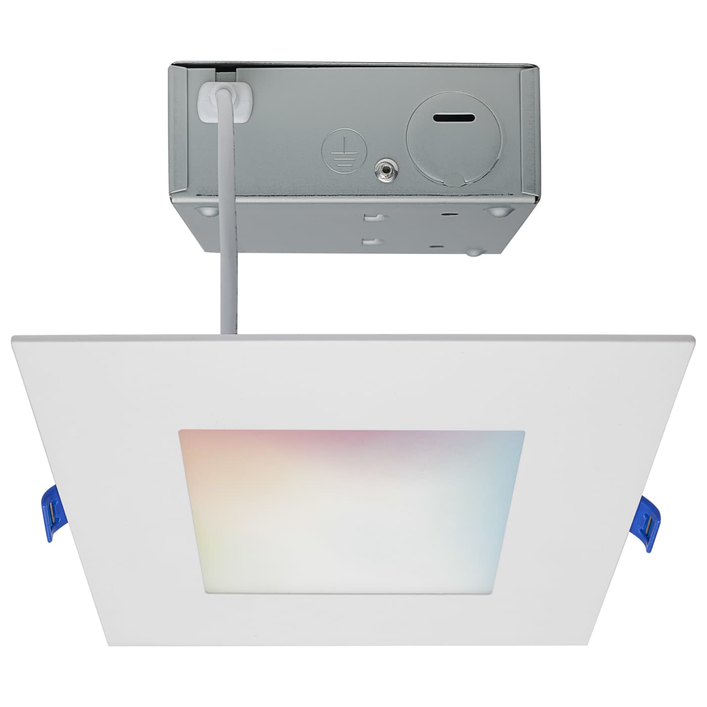 12WLED/DW/6/RGBTW/SQ/WH - S11563