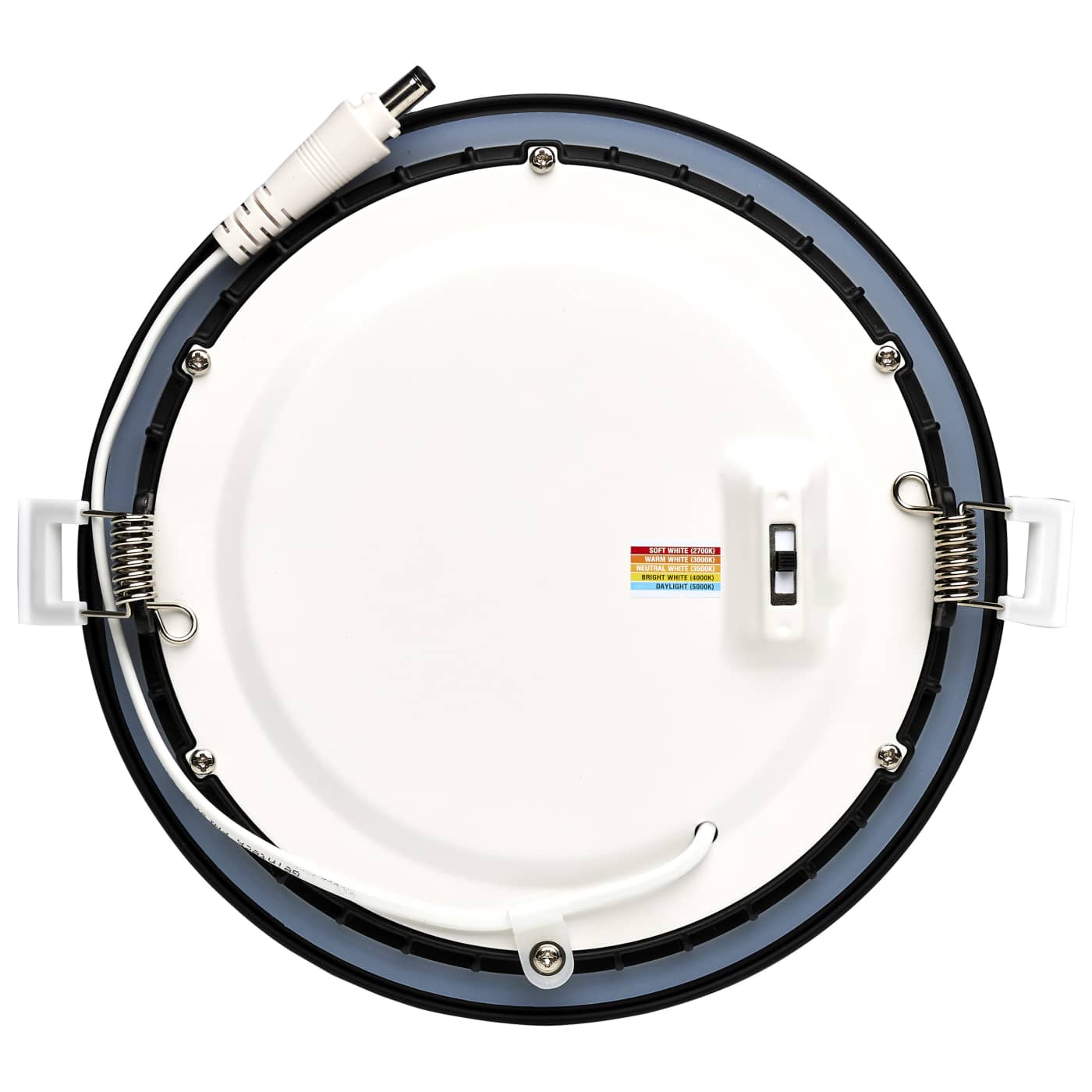 12WLED/DW/6/CCT-SEL/RND/RD/BK - S11875R1
