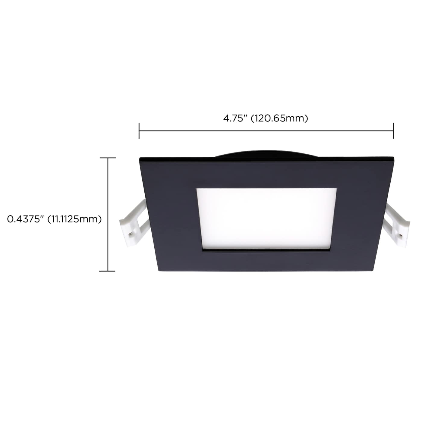 10WLED/DW/4/CCT-SEL/SQ/RD/BK - S11876