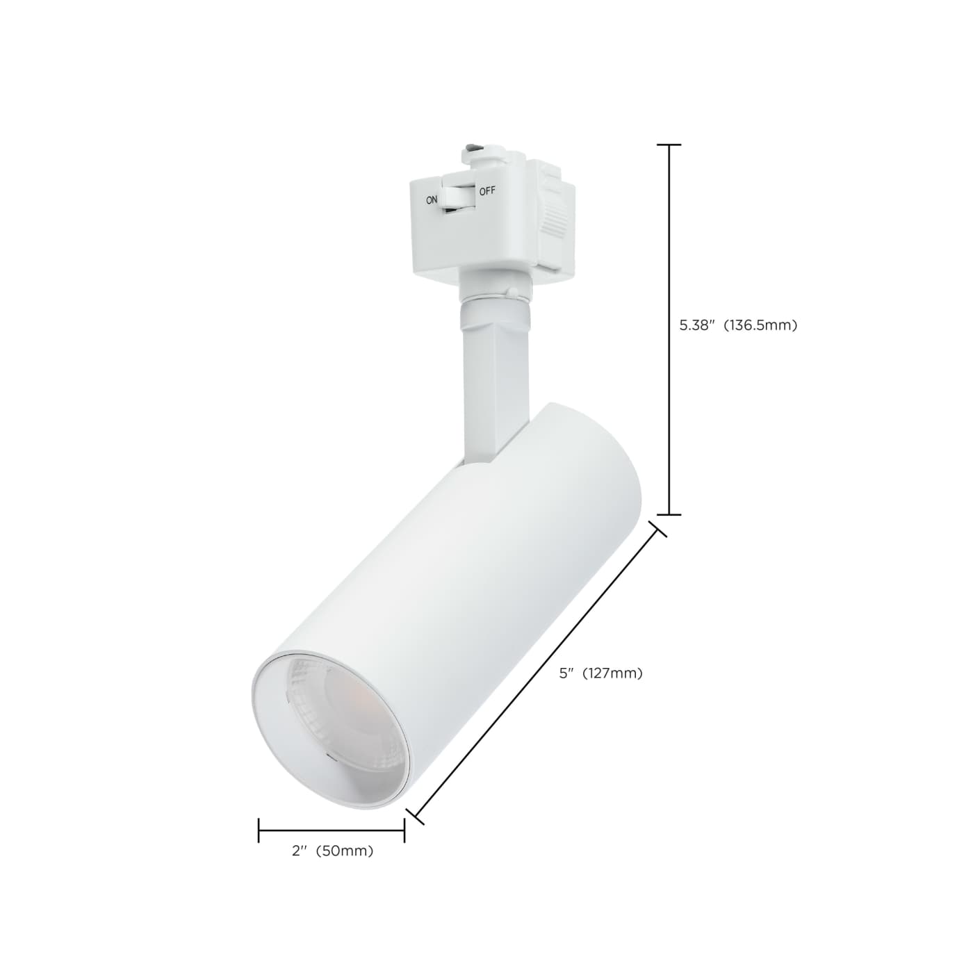 10W CCT LED TRK 36 WHT J-STYLE - TH5001