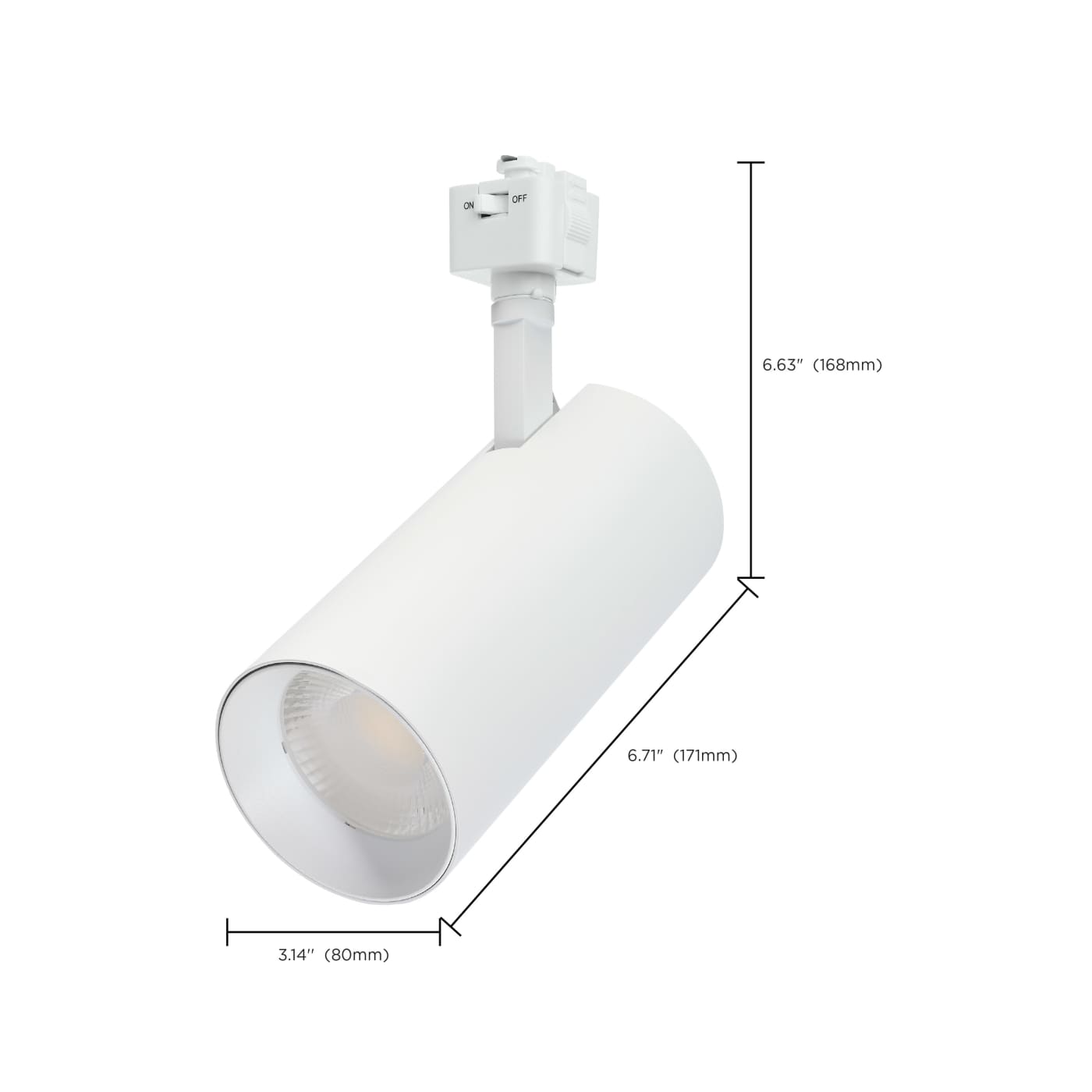 30W CCT LED TRK 48 WHT J-STYLE - TH5023