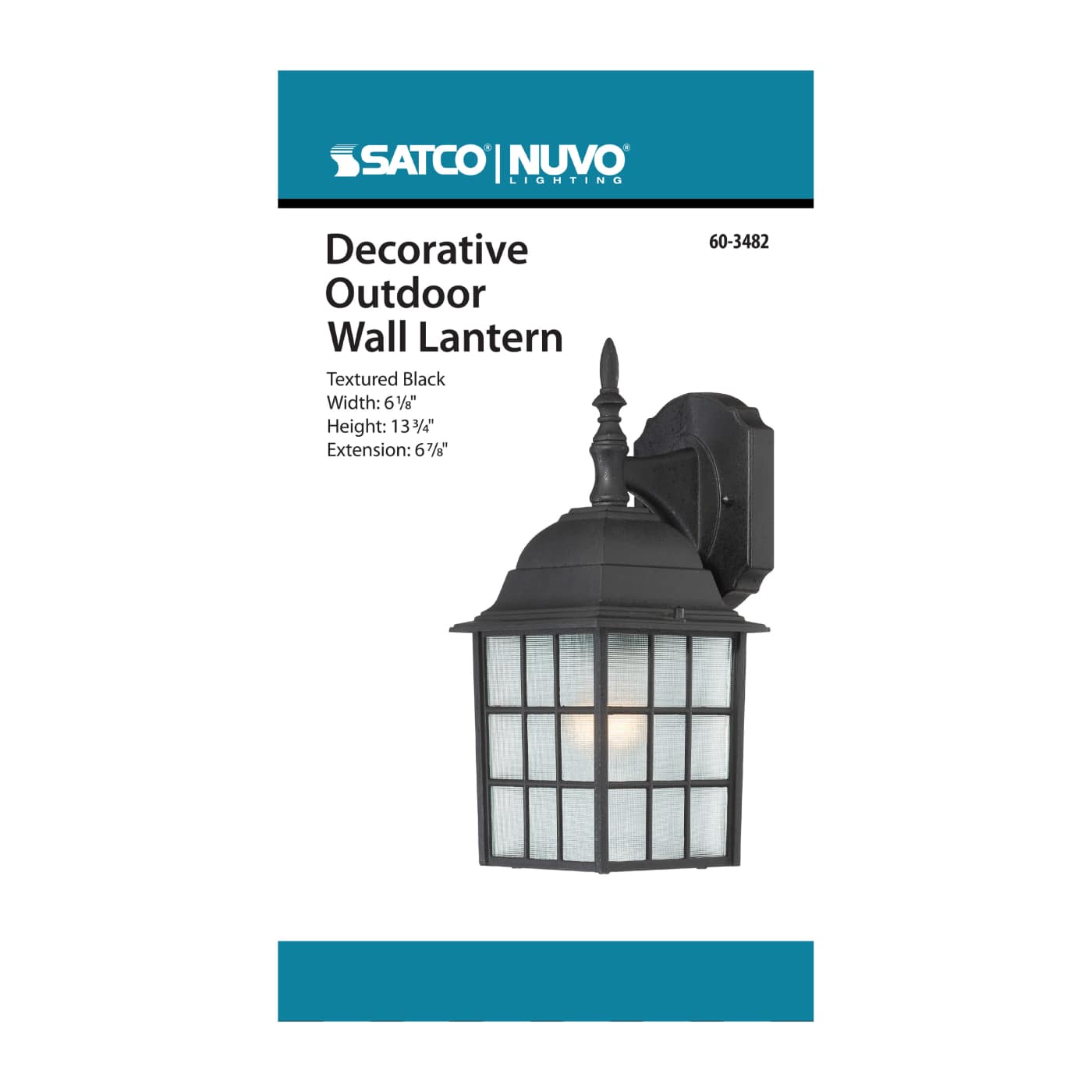 ADAMS 1 LGT 14 OUTOOR WALL - 60-3482