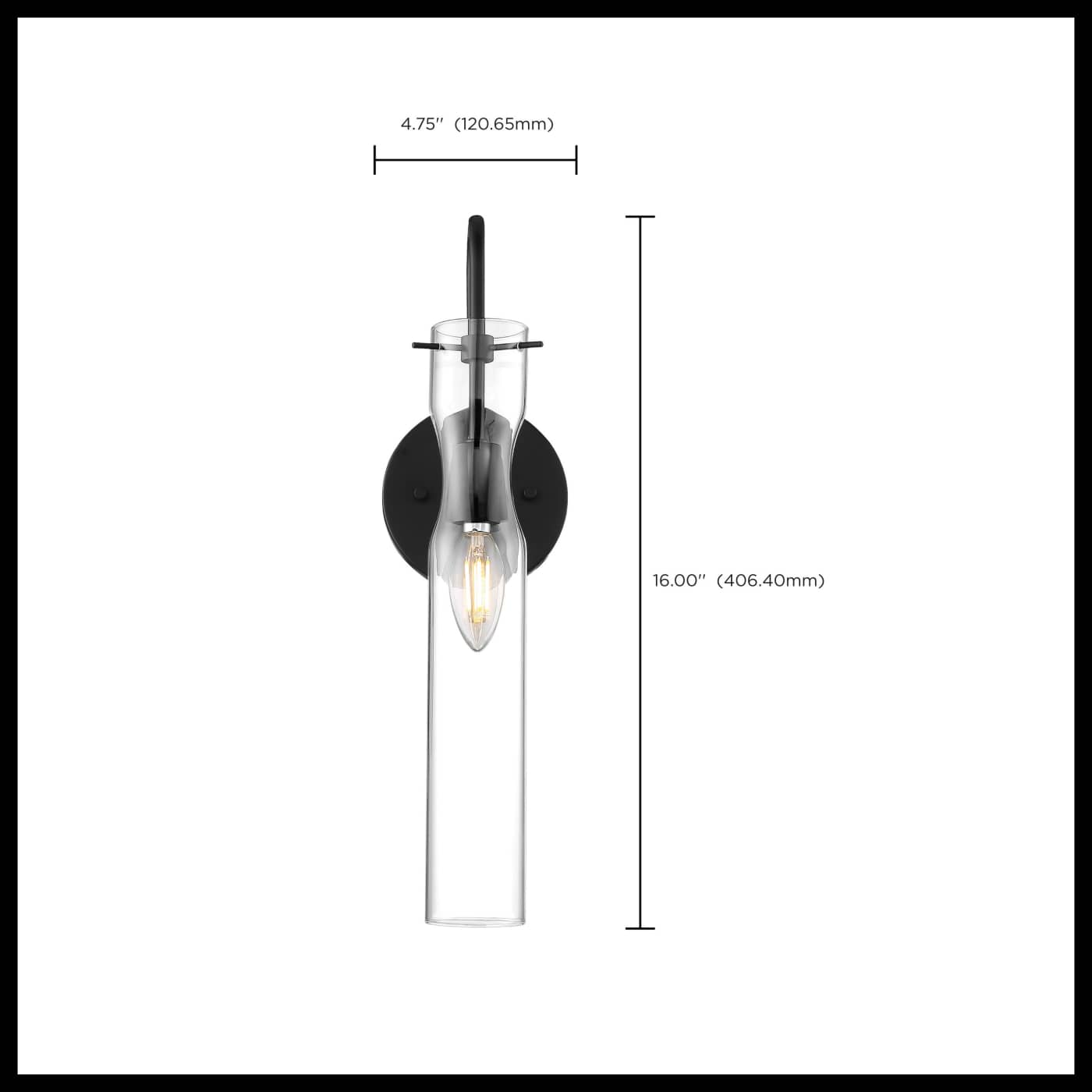SPYGLASS 1 LIGHT WALL SCONCE - 60-6875
