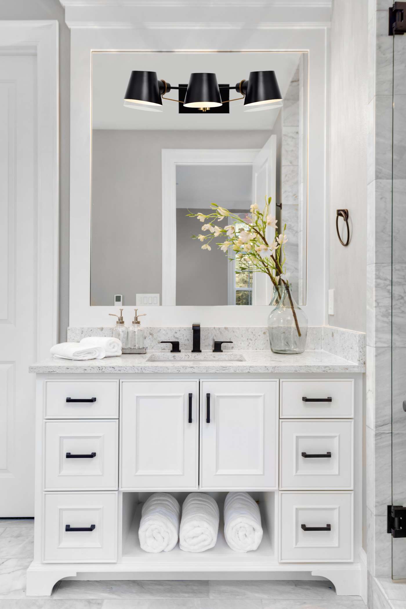 BAXTER 3 LIGHT VANITY - 60-7383