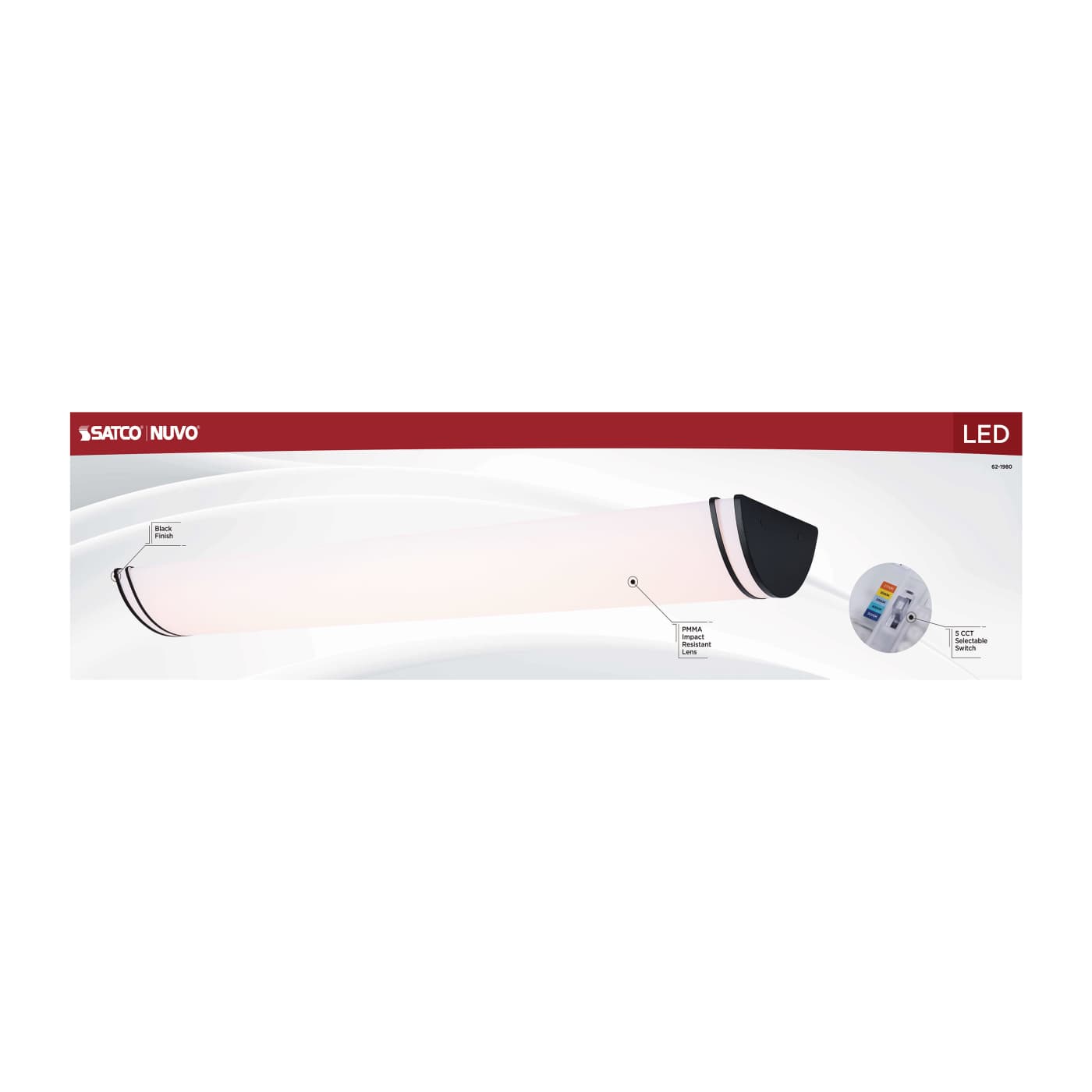 LED GLAMOUR BL 50" LINEAR - 62-1980