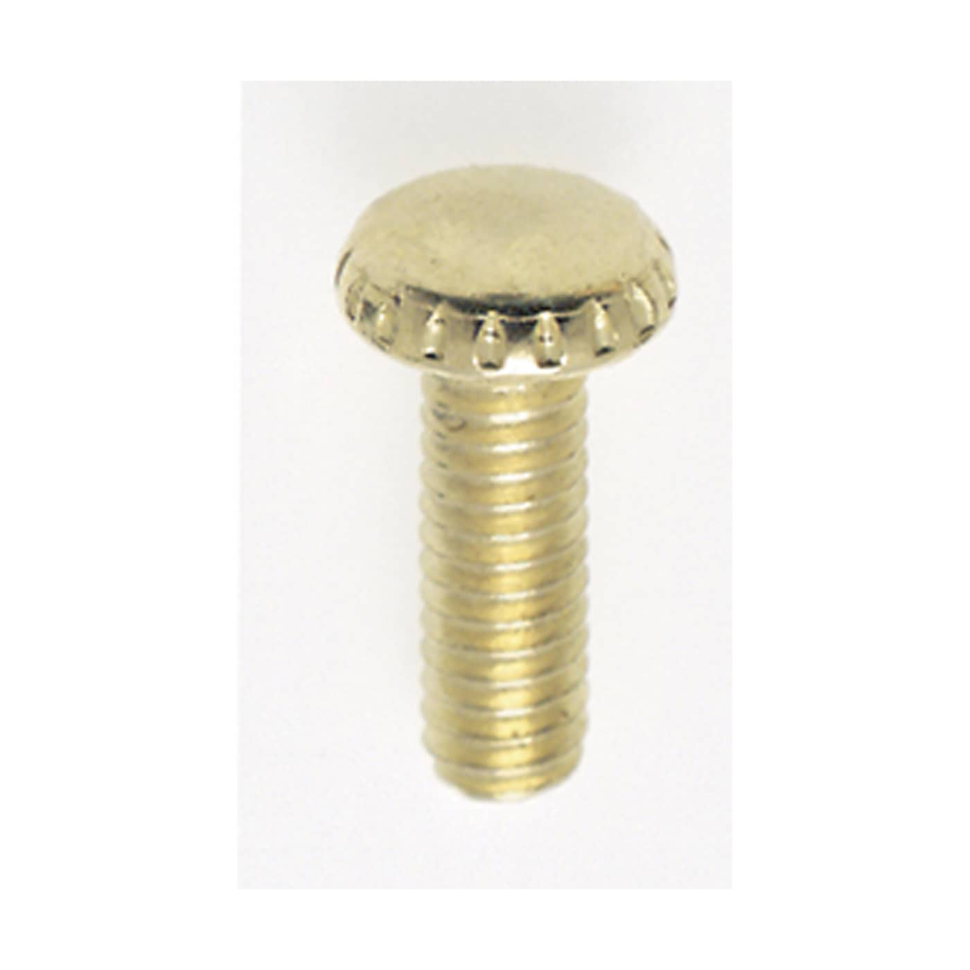 1/2" KNURLED 8/32 SC BR FIN - 90-022