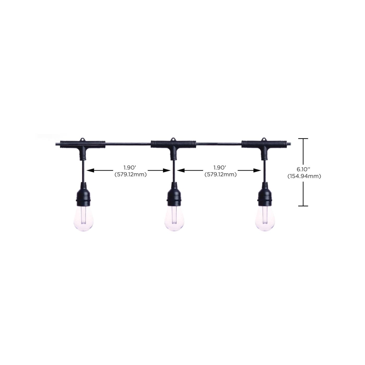 24FT/LED/SL/S14/SF/RGBTW/120V - S11190
