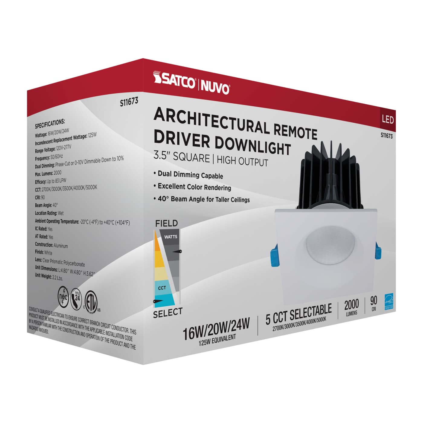 24WLED/DW/DNL3/FS/SQ/DD/WH - S11673