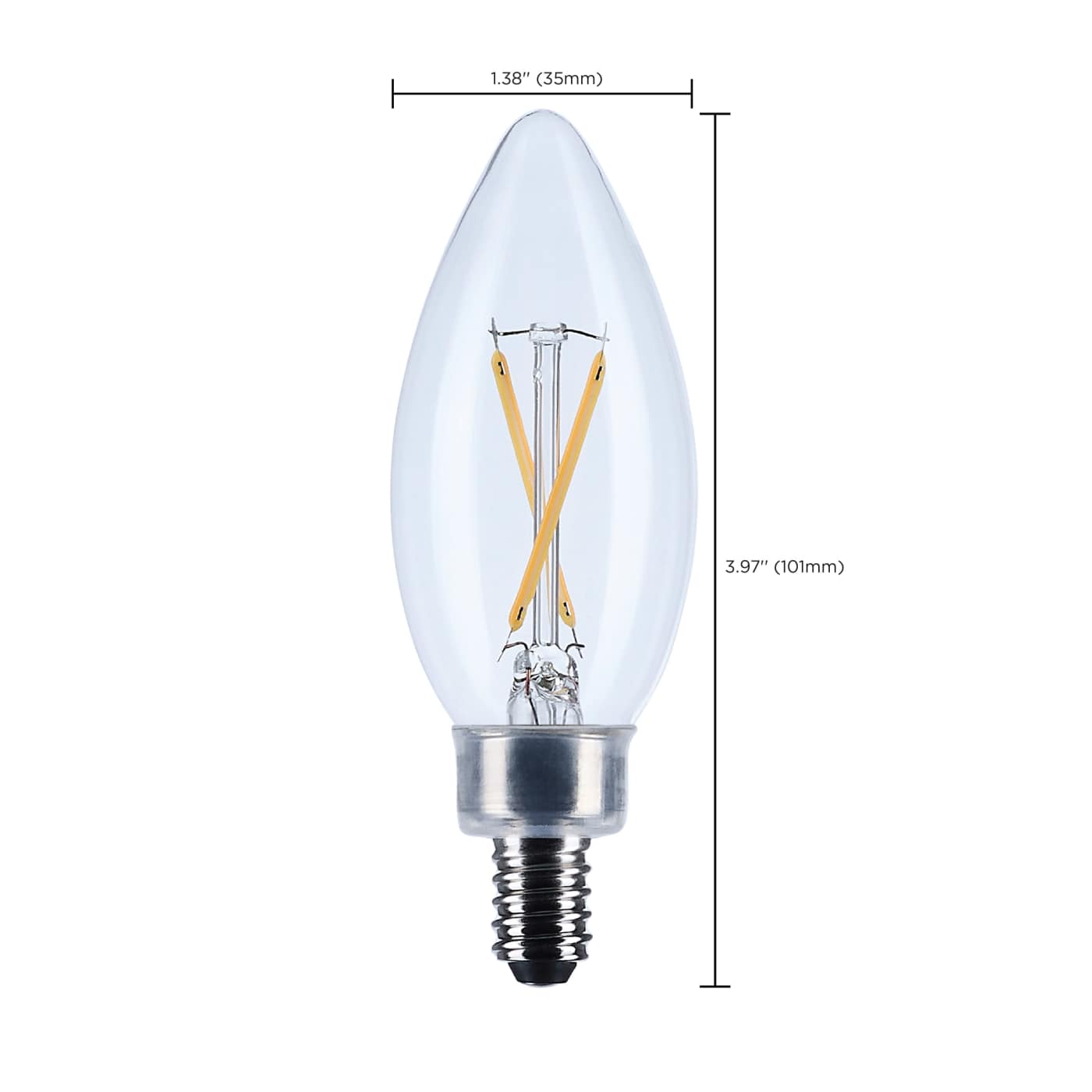 3B11/LED/930/CL/120V/E12 - S12490