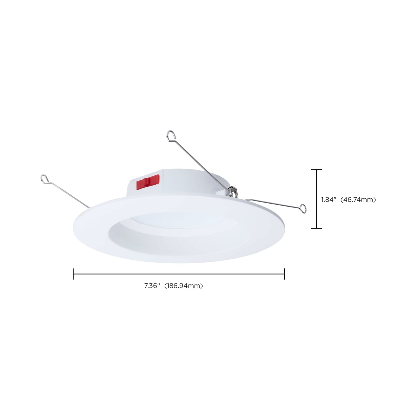10WLED/DLR/5-6/5CCT/E/RND/WH - S12604