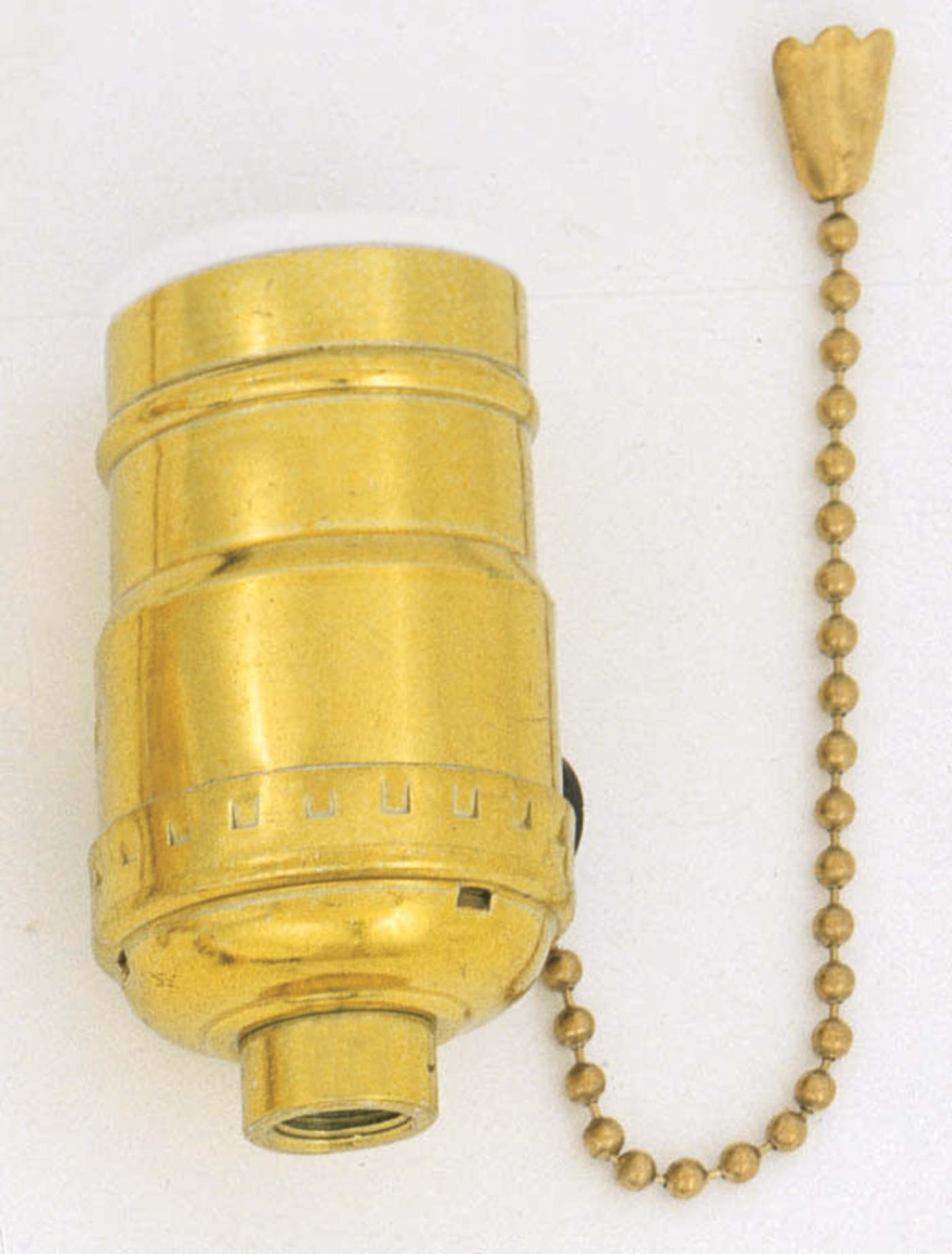STD GILT SOCKET PULL CHAIN - S70-411