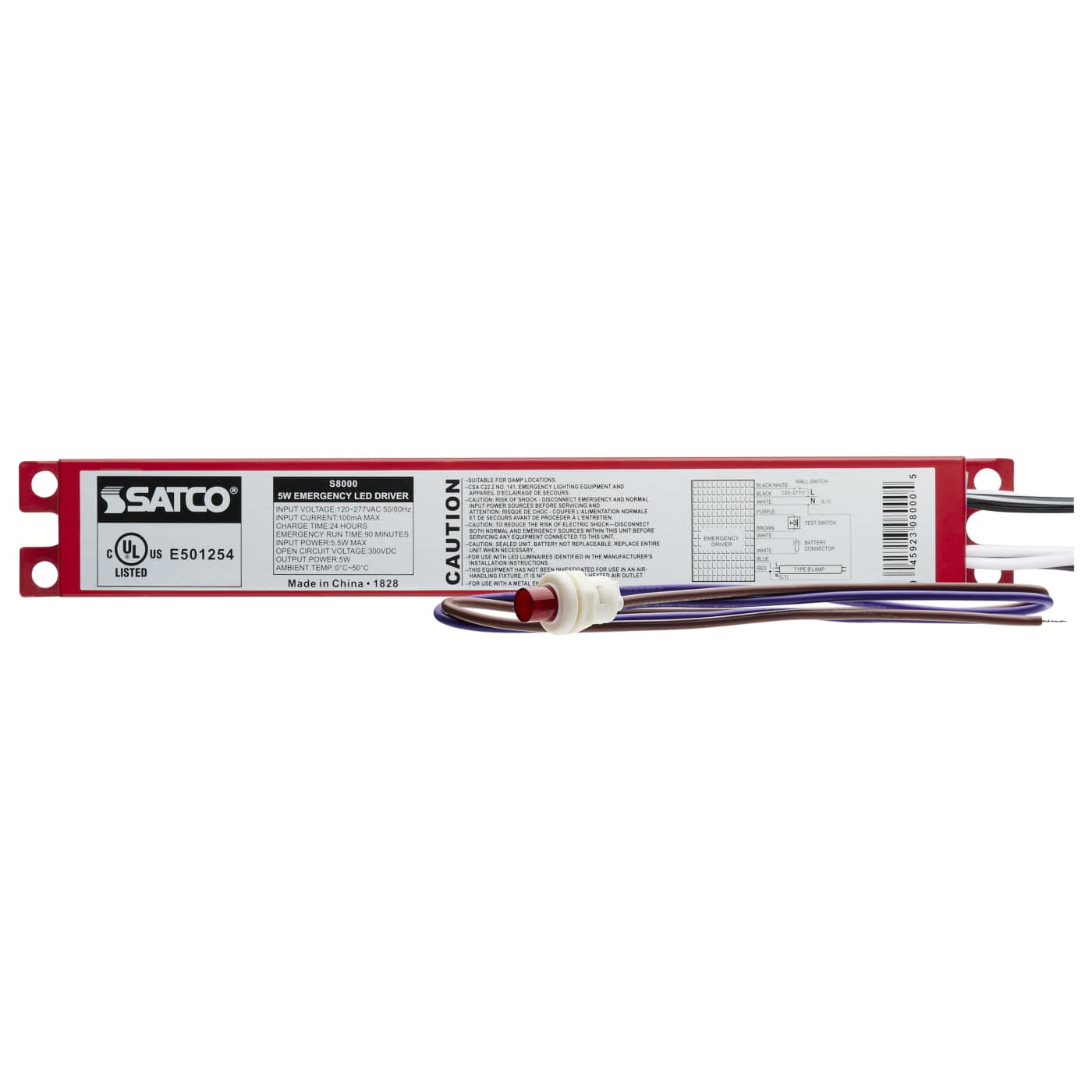 5W EMERGENCY LED DRIVER - S8000