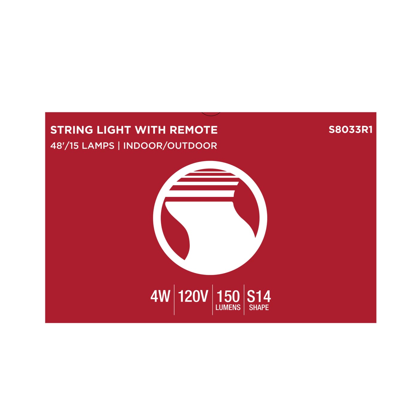 48FT/LED/SL/S14/IRR/RGBTW/120V - S8033R1