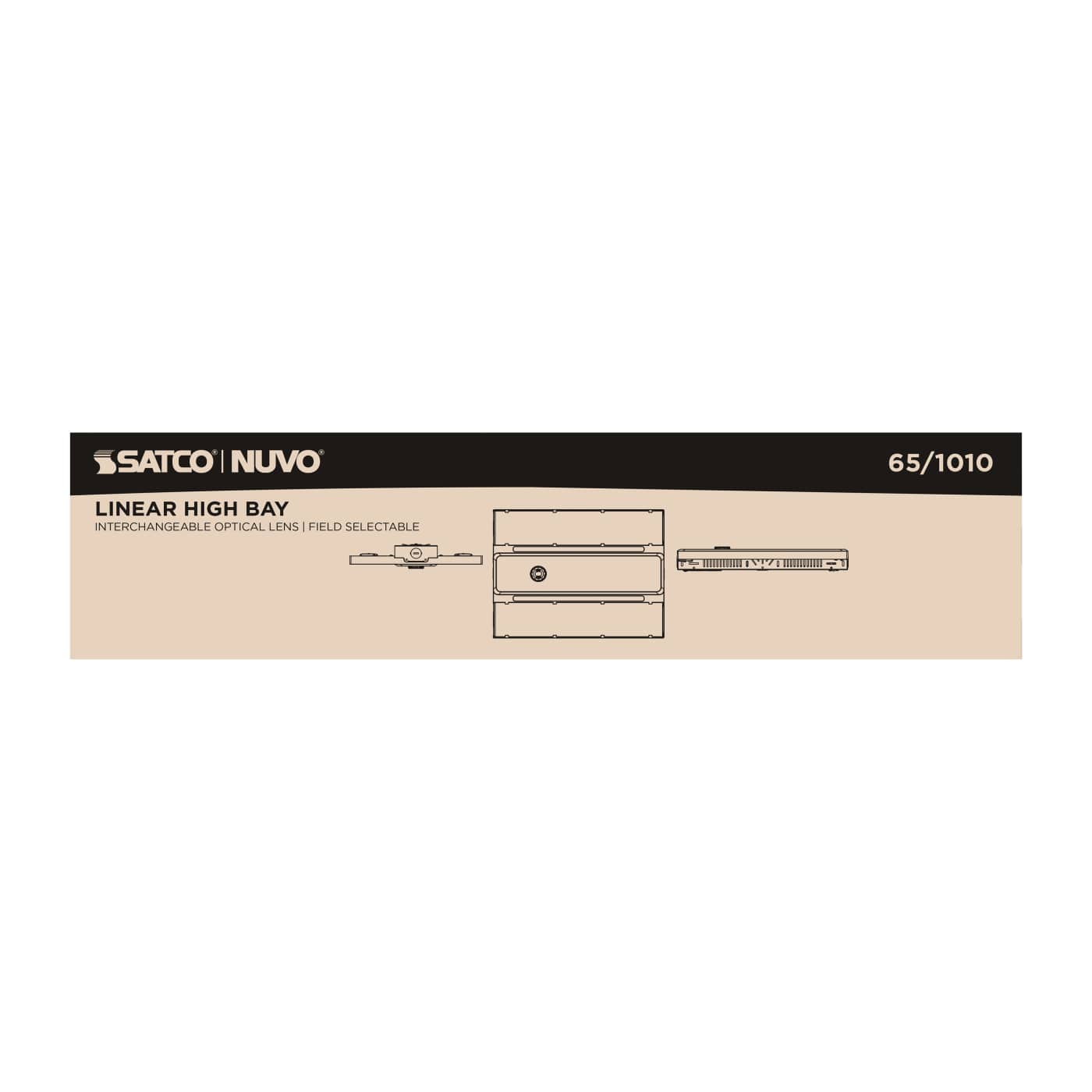 LED SELECTABLE LINEAR HIGH BAY - 65-1010