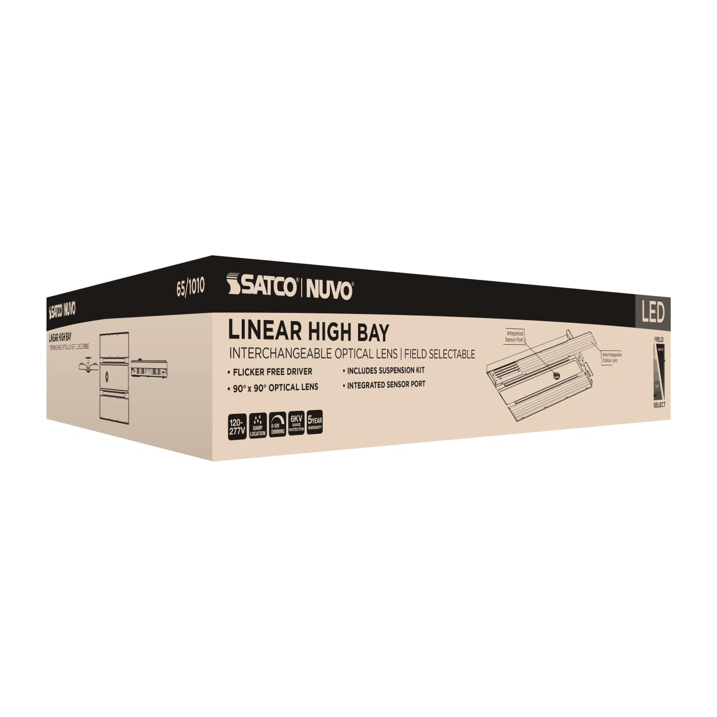 LED SELECTABLE LINEAR HIGH BAY - 65-1010