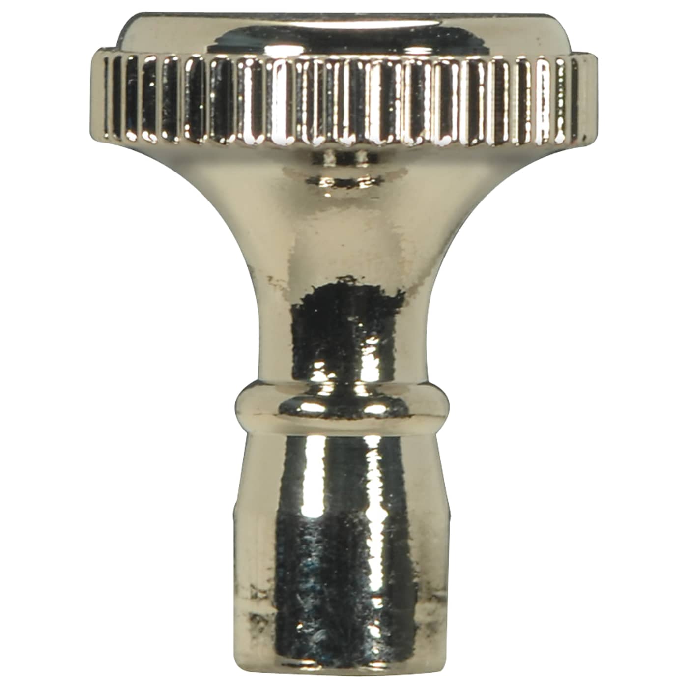 POL NKL SOLID BRASS TURN KNOB - 80-1352