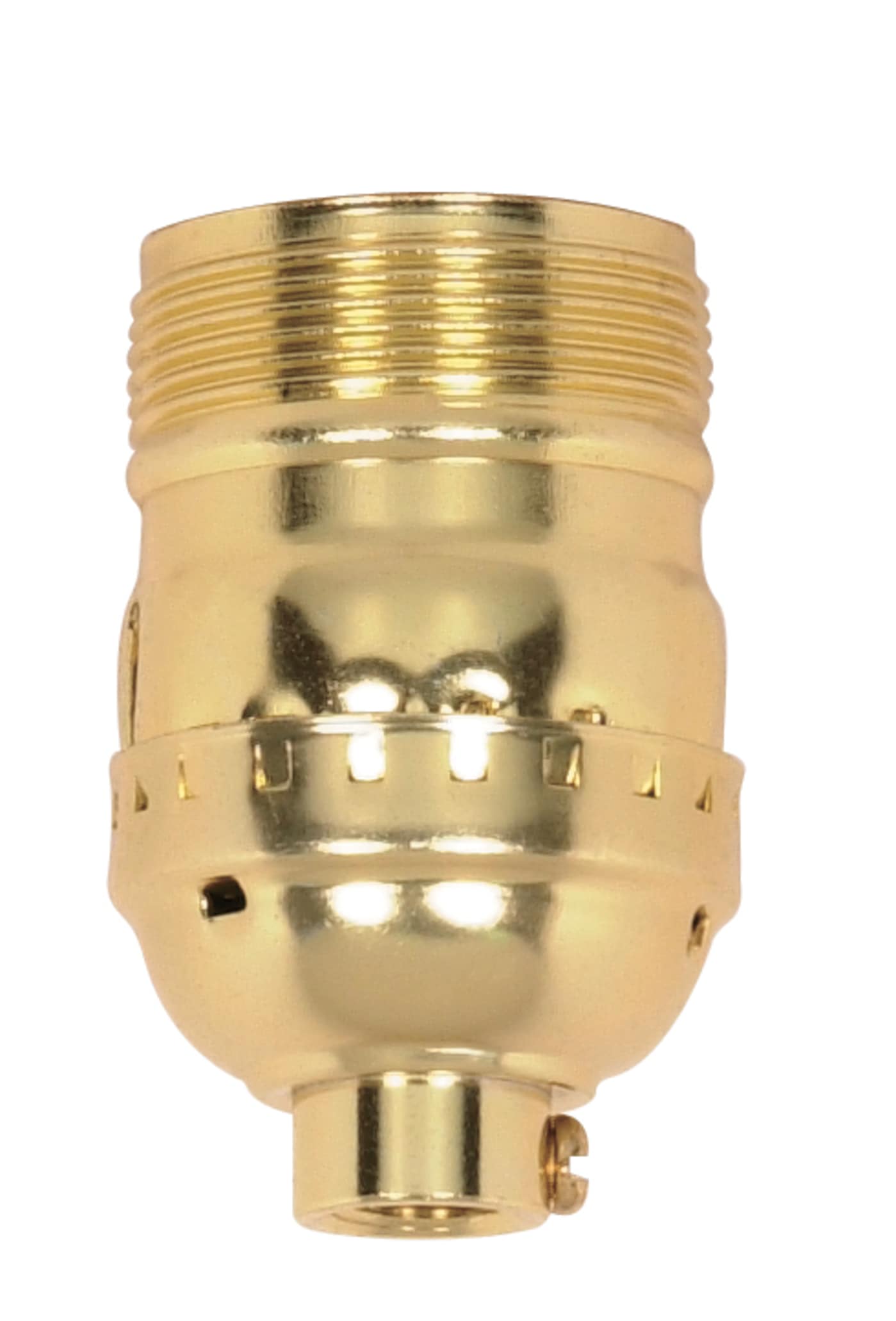 KEYLESS POL. SOCKET W/UNO THRE - 90-1412