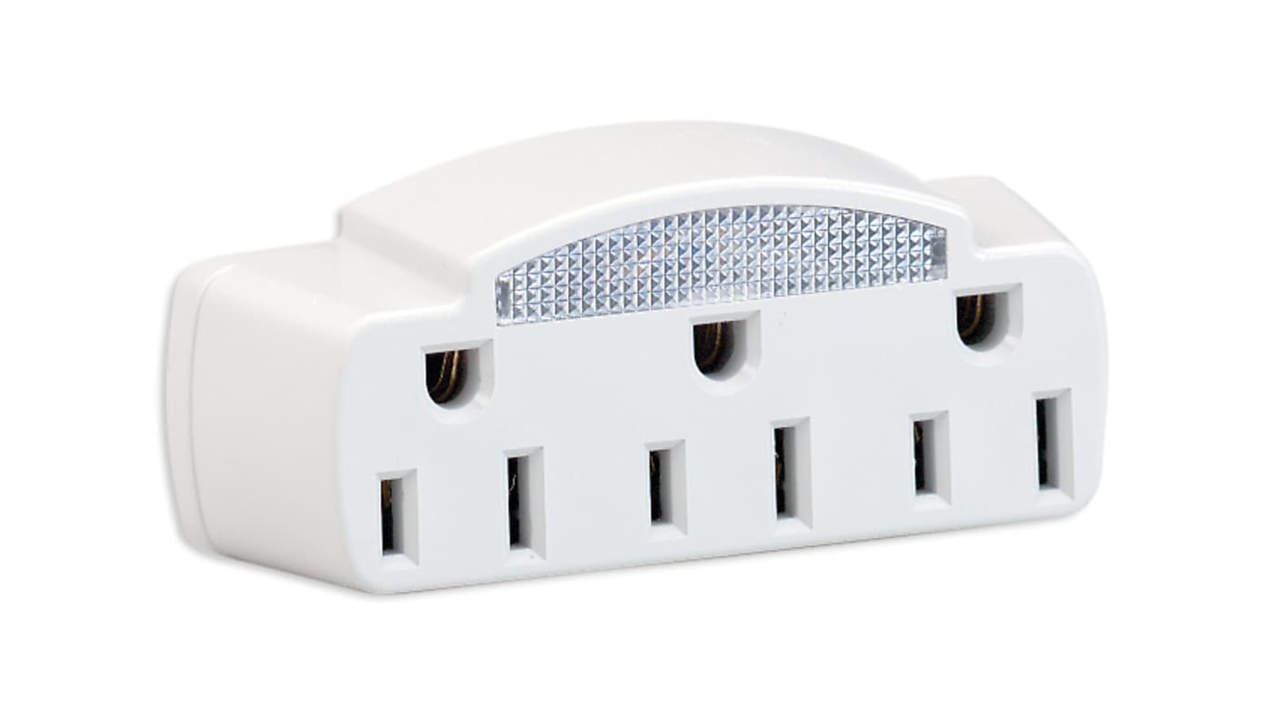 3 GROUNDED OUTLET CURRENT TAP - 91-227