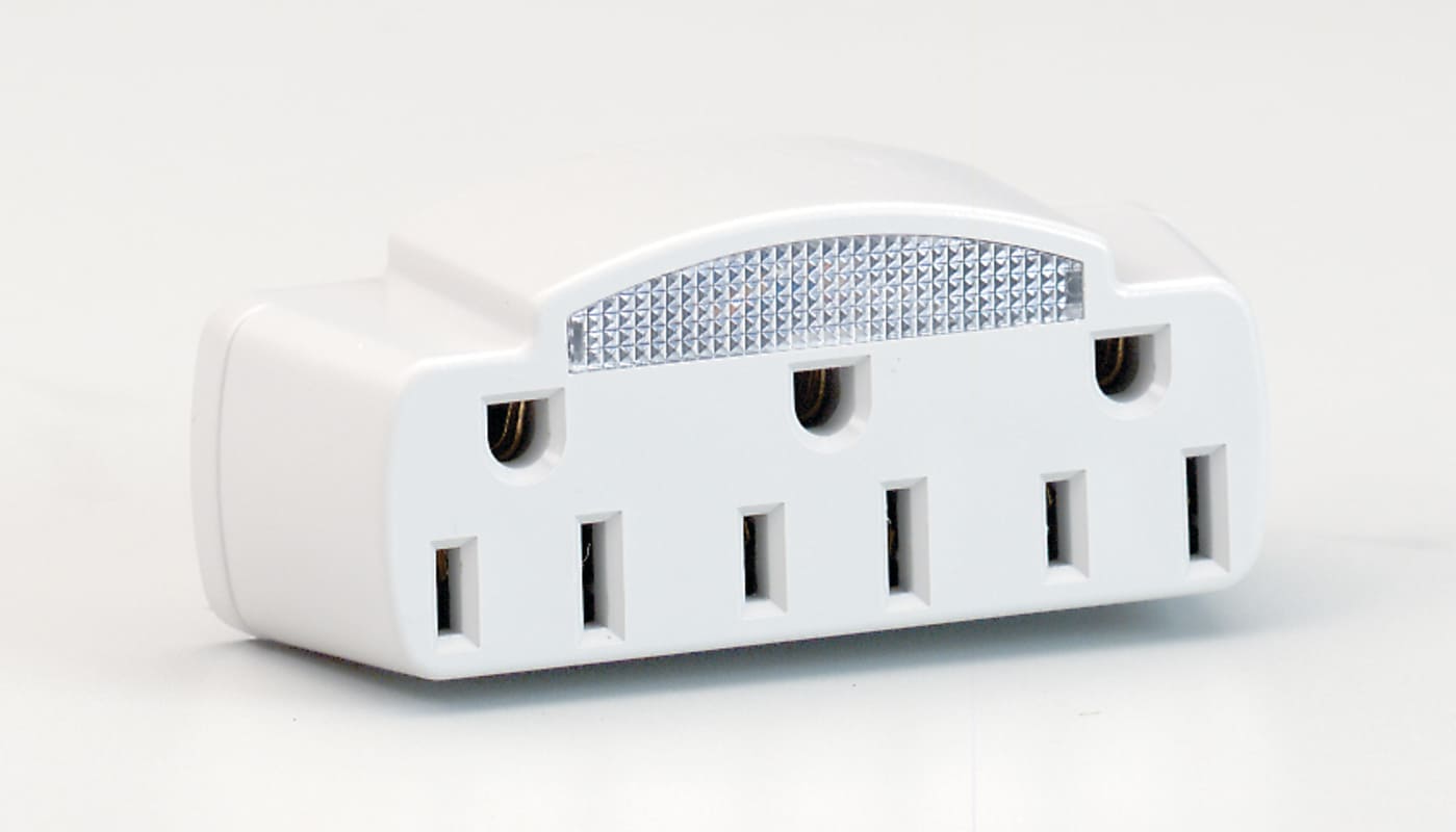 3 GROUNDED OUTLET CURRENT TAP - 91-227