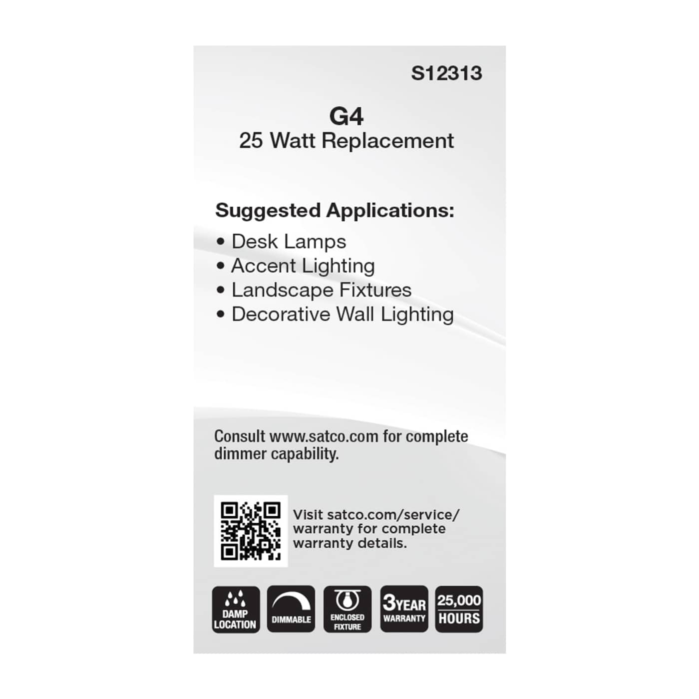 3W/LED/G4/FR/830/12V - S12313