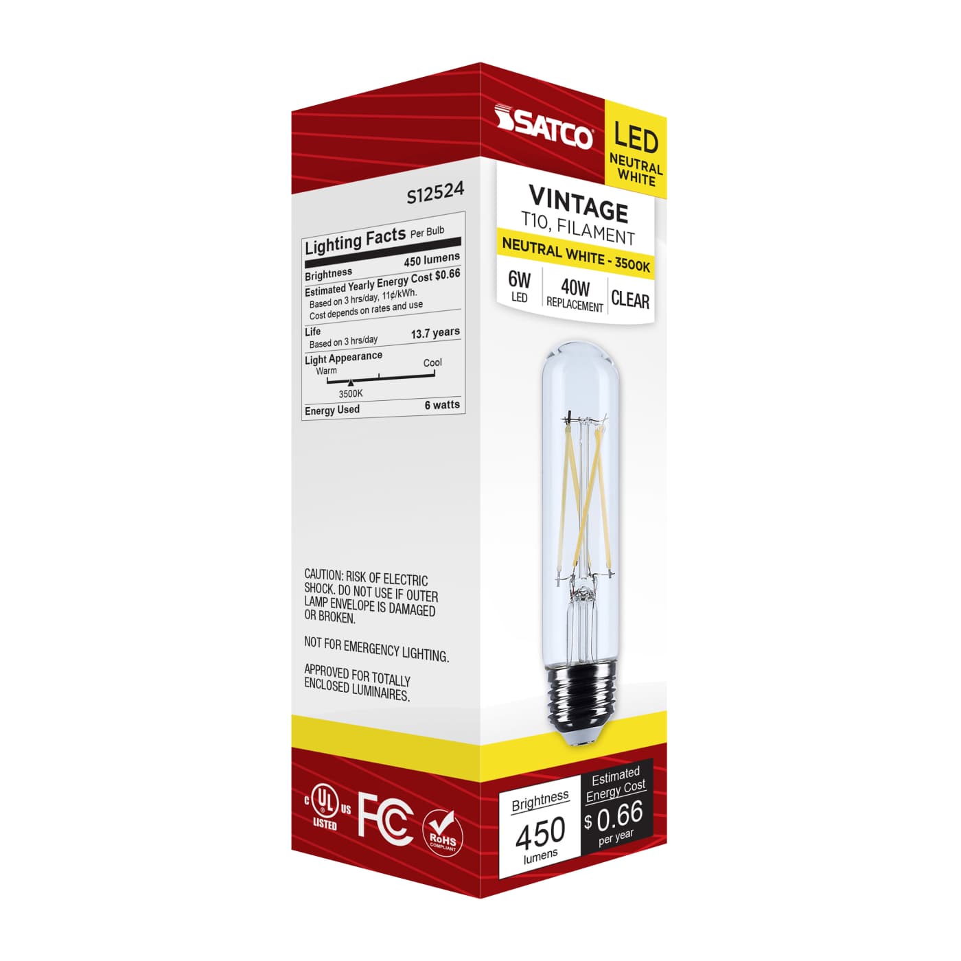 5.5T10/LED/CL/935/120V/E26 - S12524