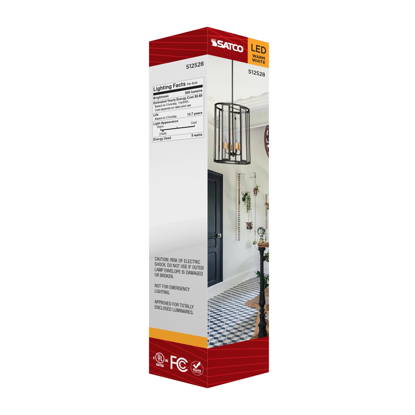 5T9/LED/CL/927/120V/E26 - S12528