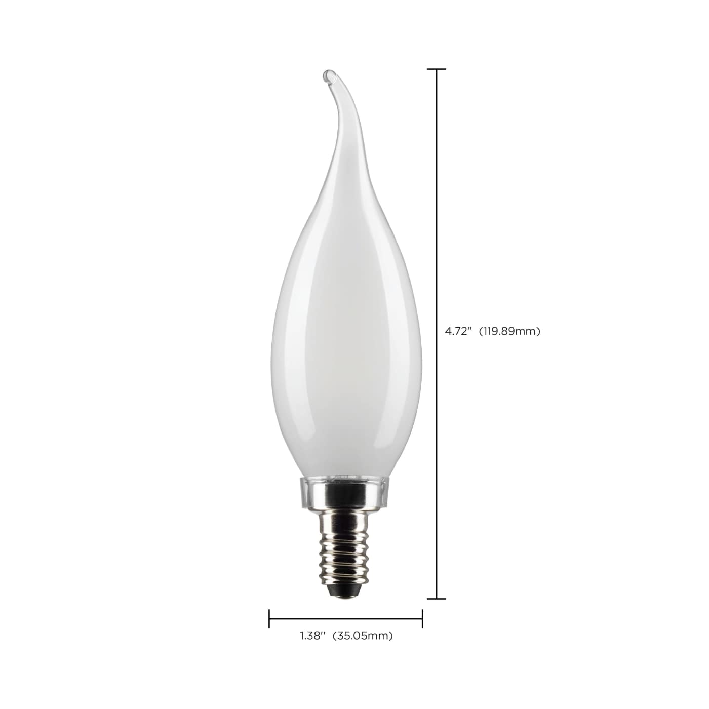 5.5CA10/LED/940/FR/120V/E12 - S21309
