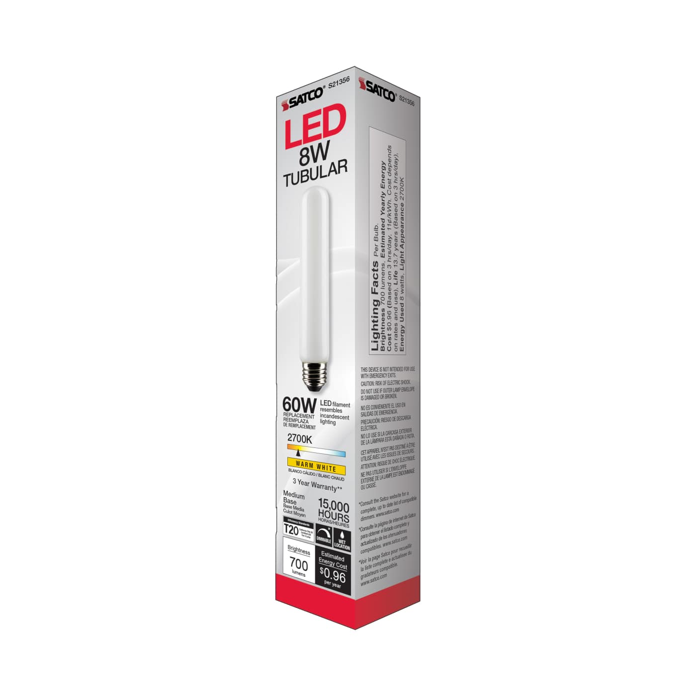8T9/LED/FR/927/120V/E26 - S21356