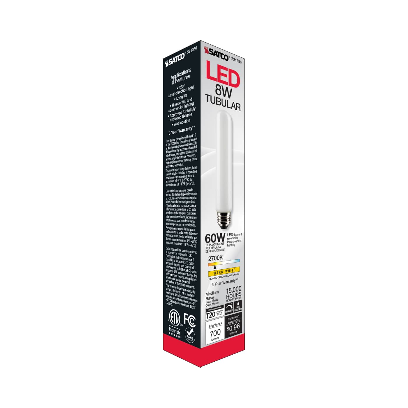 8T9/LED/FR/927/120V/E26 - S21356