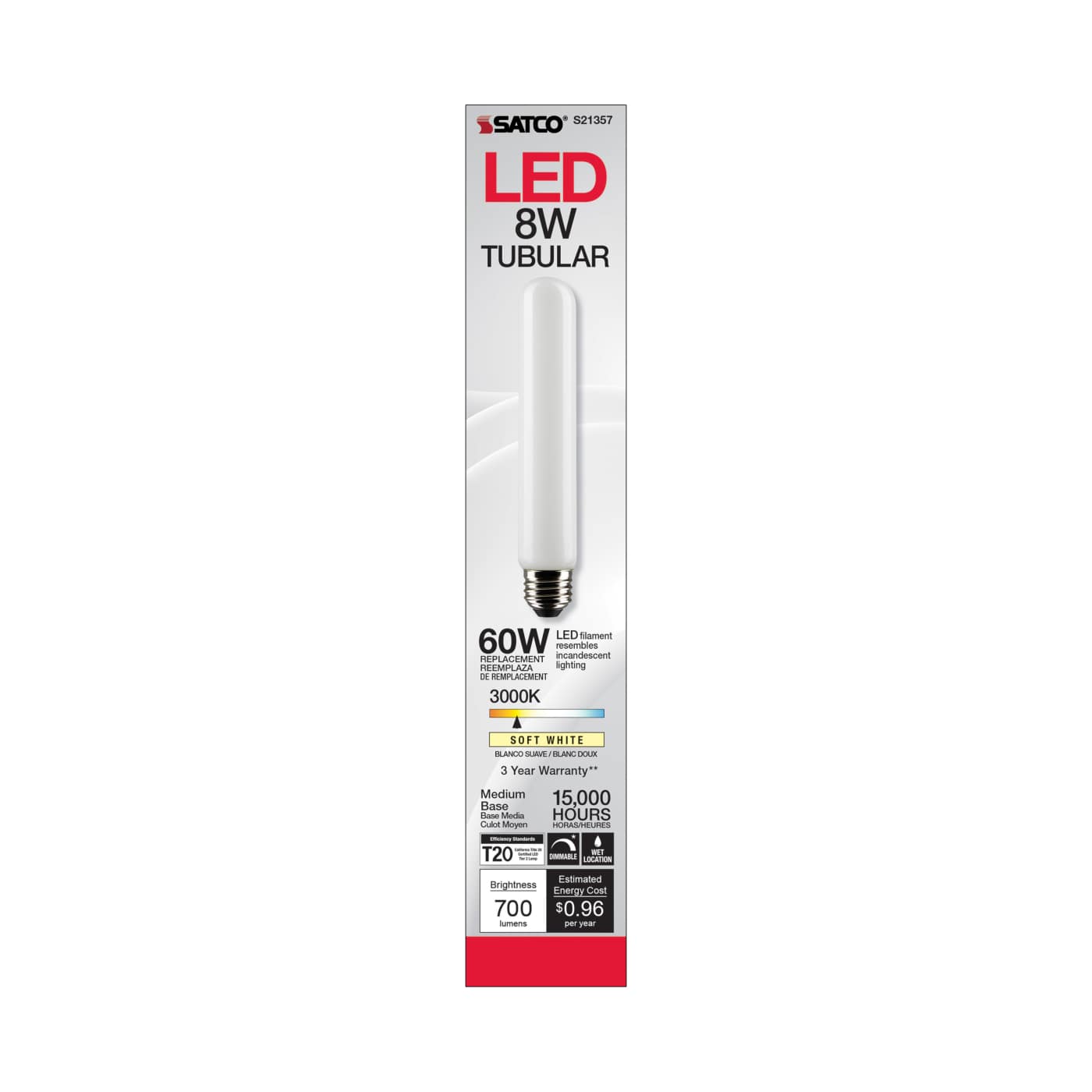 8T9/LED/FR/930/120V/E26 - S21357